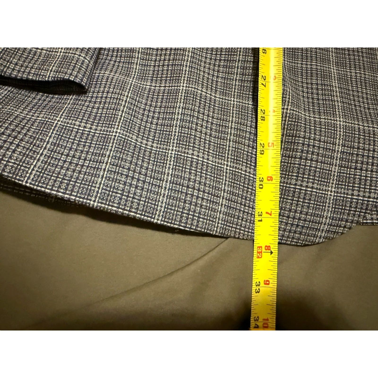 Vintage Oak Hill NWOT Sport Coat Men 2XL Blue Plaid Jacket Classic Mens Size US XXL / EU 58 / 5 - 3 Thumbnail