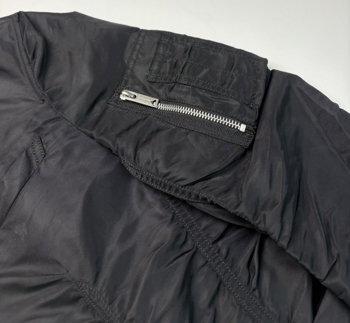 Maison MIHARA YASUHIRO Archive Miharayasuhiro Black Nylon Blazer Jacket Size US S / EU 44-46 / 1 - 3 Thumbnail