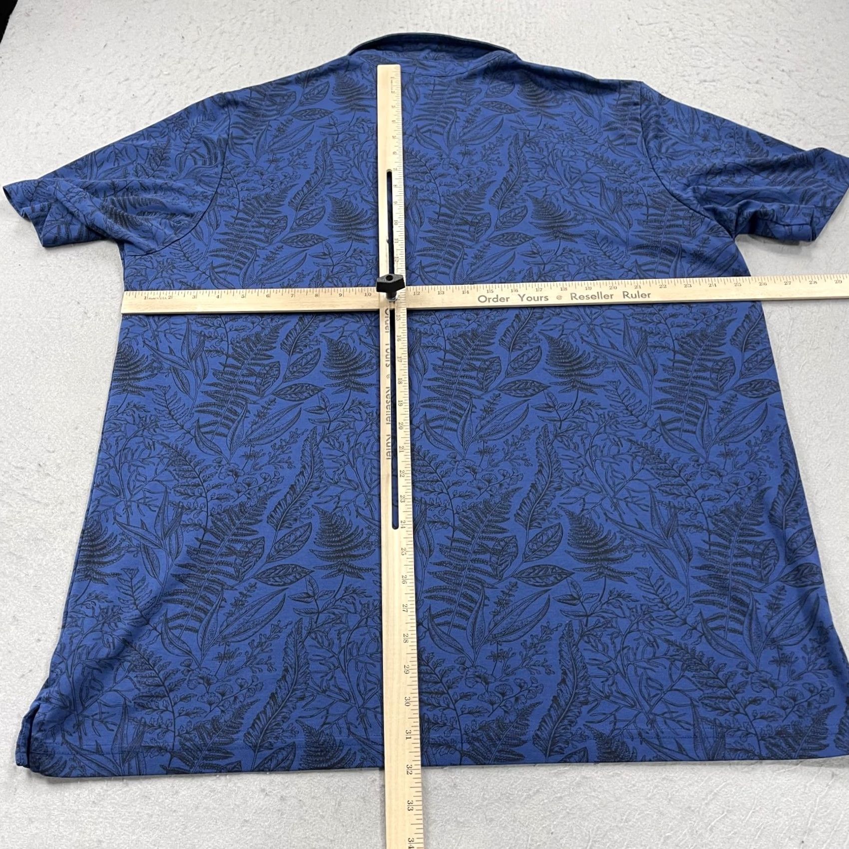 TravisMathew Travis Mathew Polo Shirt Mens 3XL Blue Bearville Floral Beach Golf AOP Summer Shirt Mens 3XL Blue Floral Beach Golf Size US XXL / EU 58 / 5 - 7 Thumbnail