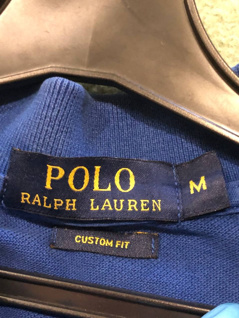 Polo Ralph Lauren Vintage Polo Ralph Lauren Custom Fit Polo Size M Size US M / EU 48-50 / 2 - 2 Thumbnail