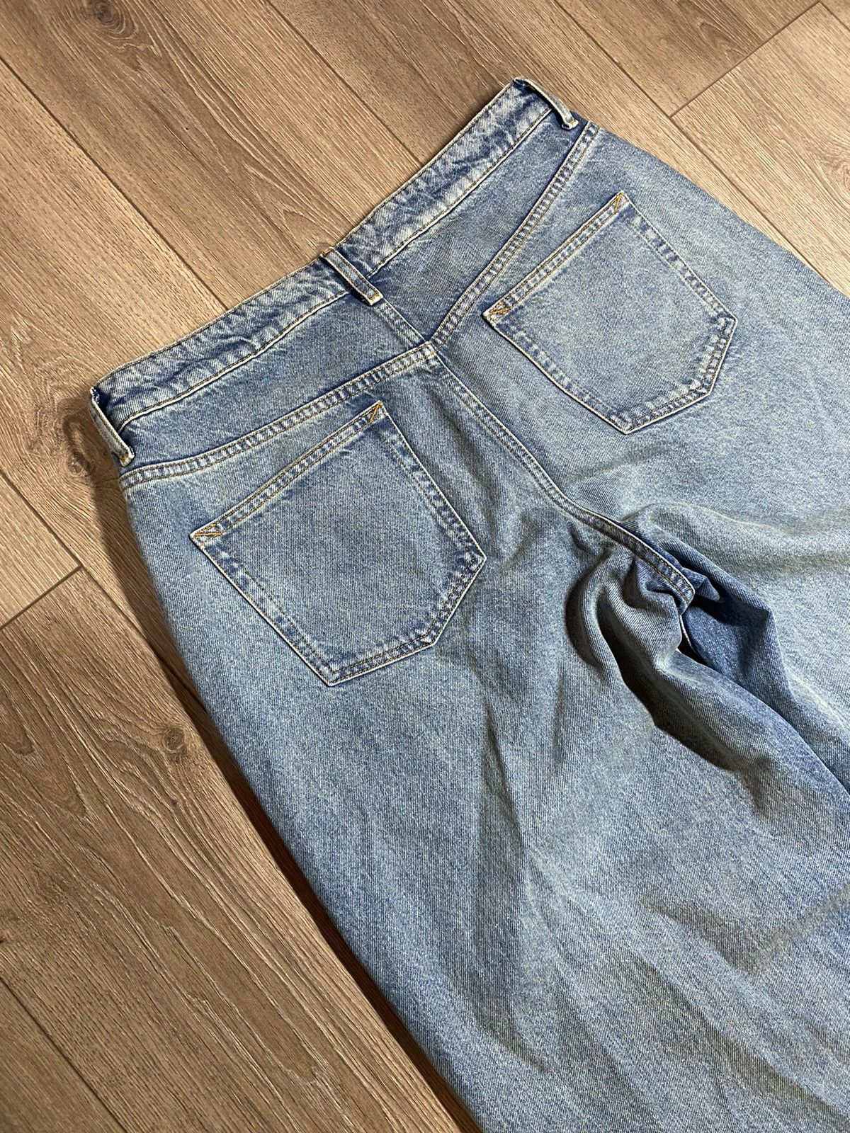 If Six Was Nine hidden season inside out baggy denim Size US 34 / EU 50 - 9 Thumbnail