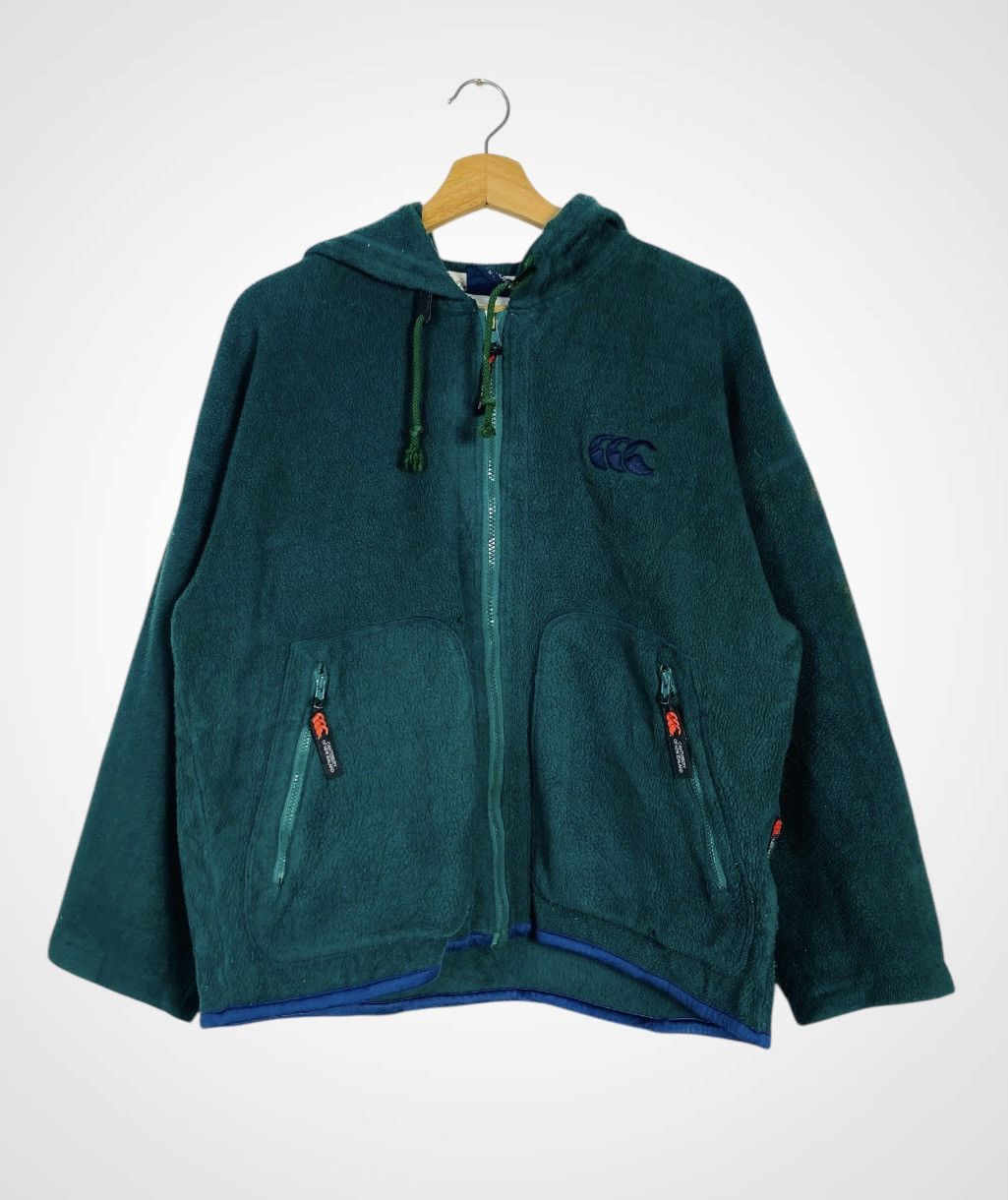 Vintage 80s Canterbury of New Zealand Zipper Hoodie Fleece