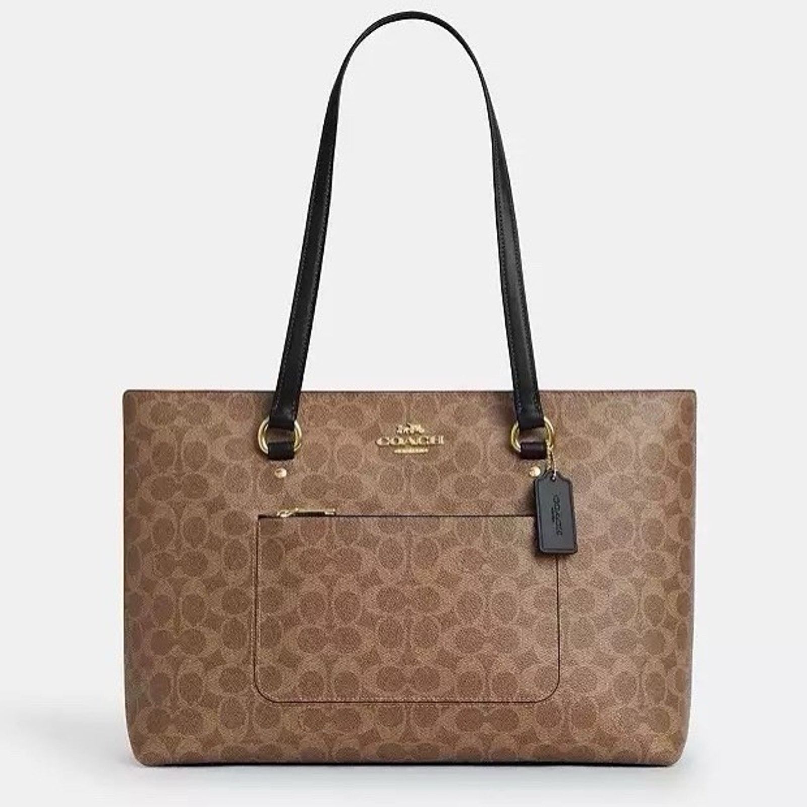Coach NWT bundle COACH Tote Bag CCD69 & CW854 Zip Wristlet Size ONE SIZE - 7 Thumbnail