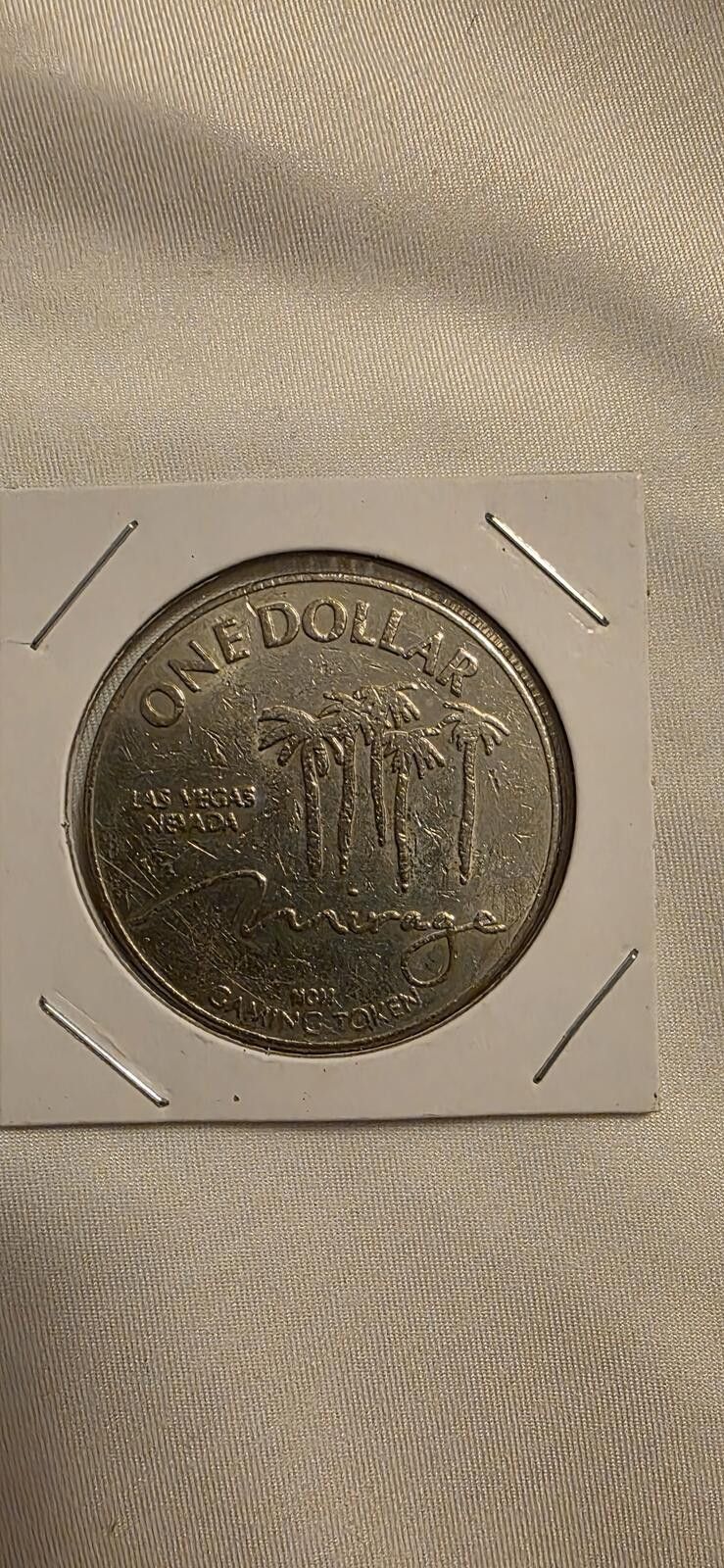 Mirage Mirage One Dollar Casino Token Las Vegas Nevada Size ONE SIZE - 1 Thumbnail
