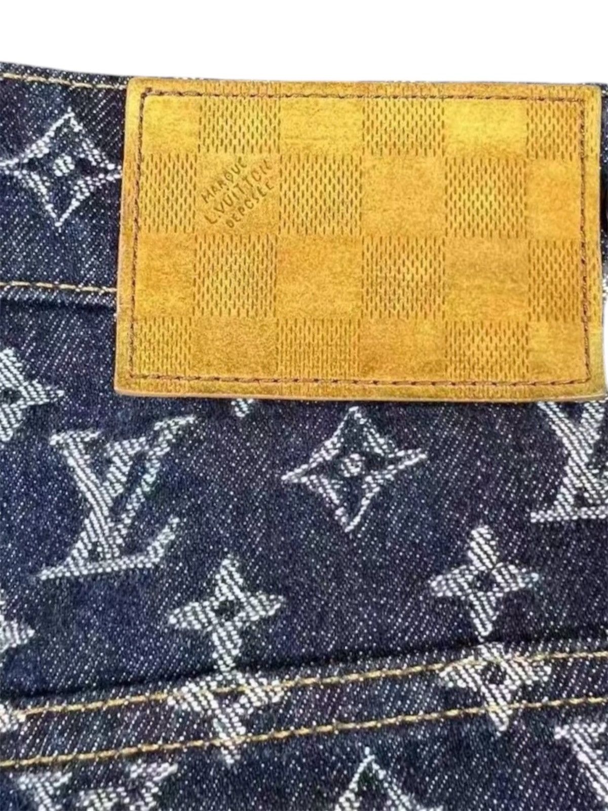 Louis Vuitton Louis Vuitton x Timberland 31 Monogram Denim Jeans Size US 31 - 7 Thumbnail