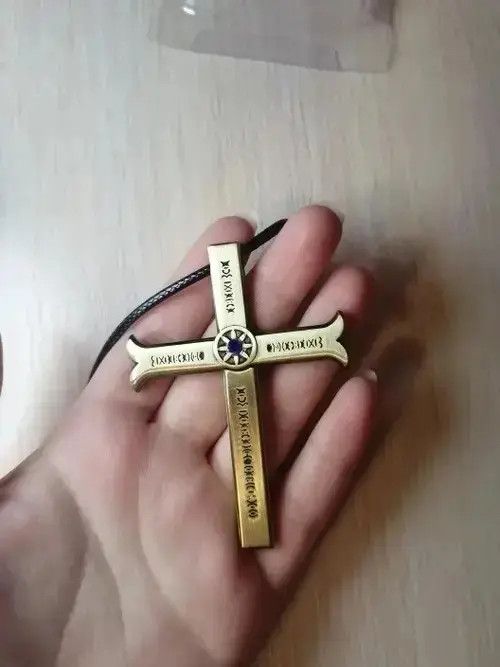 Other Dracule Mihawk Cross Pendant Necklace Size ONE SIZE - 2 Thumbnail