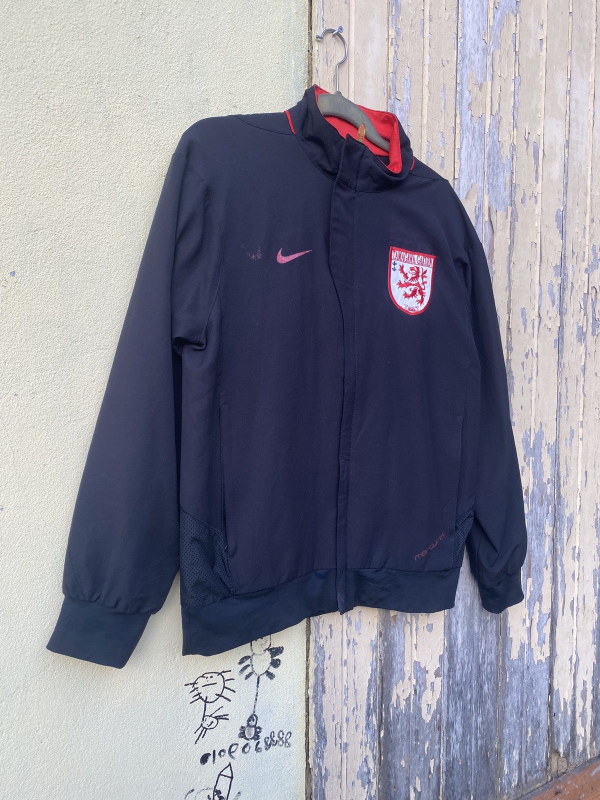 Nike × Vintage Vintage nike tamagawa gakuen windbreaker Size US S / EU 44-46 / 1 - 5 Thumbnail