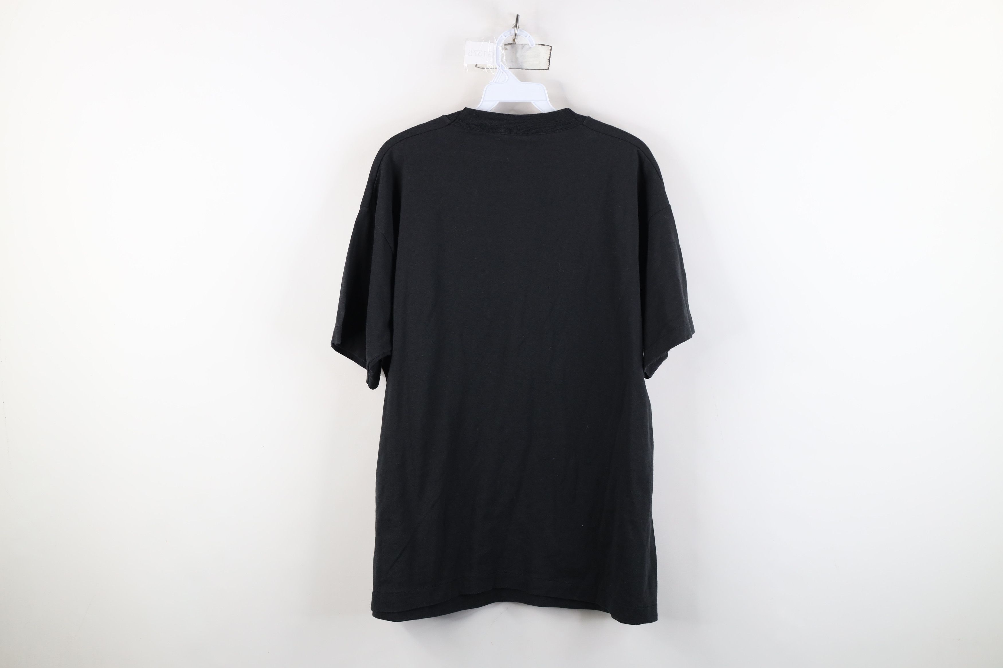 Vintage Vintage 90s Christmas Holidays Santa Claus T-Shirt Black USA Size US XL / EU 56 / 4 - 13 Thumbnail