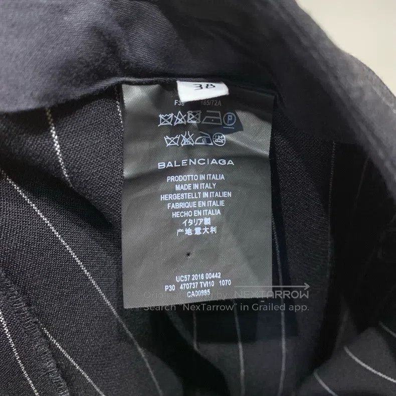 Balenciaga Balenciaga Striped Pants Size US 38 / EU 54 - 4 Thumbnail