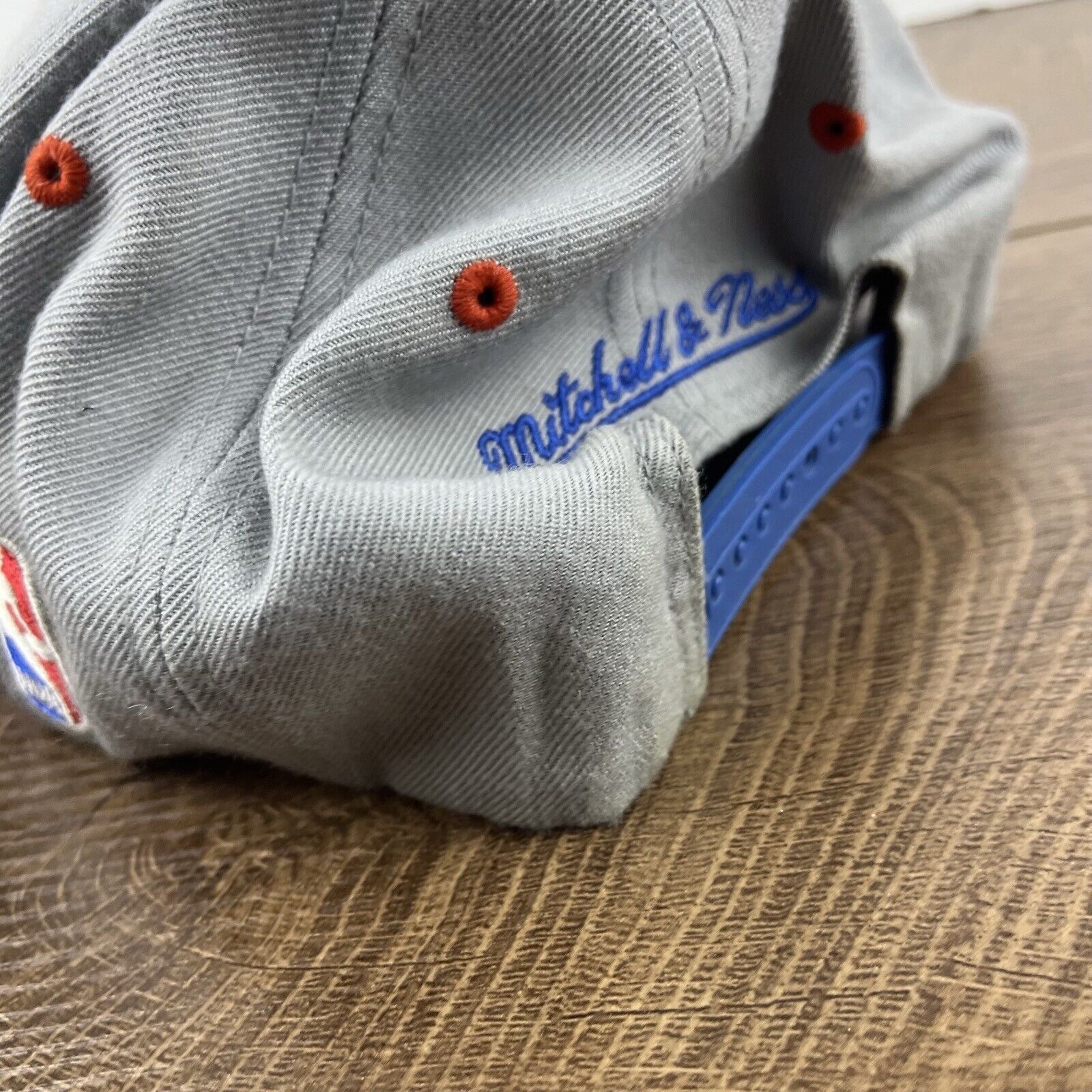 Mitchell & Ness Oklahoma City Thunder Hat Mitchell & Ness Snapback Gray Hat Size ONE SIZE - 10 Thumbnail