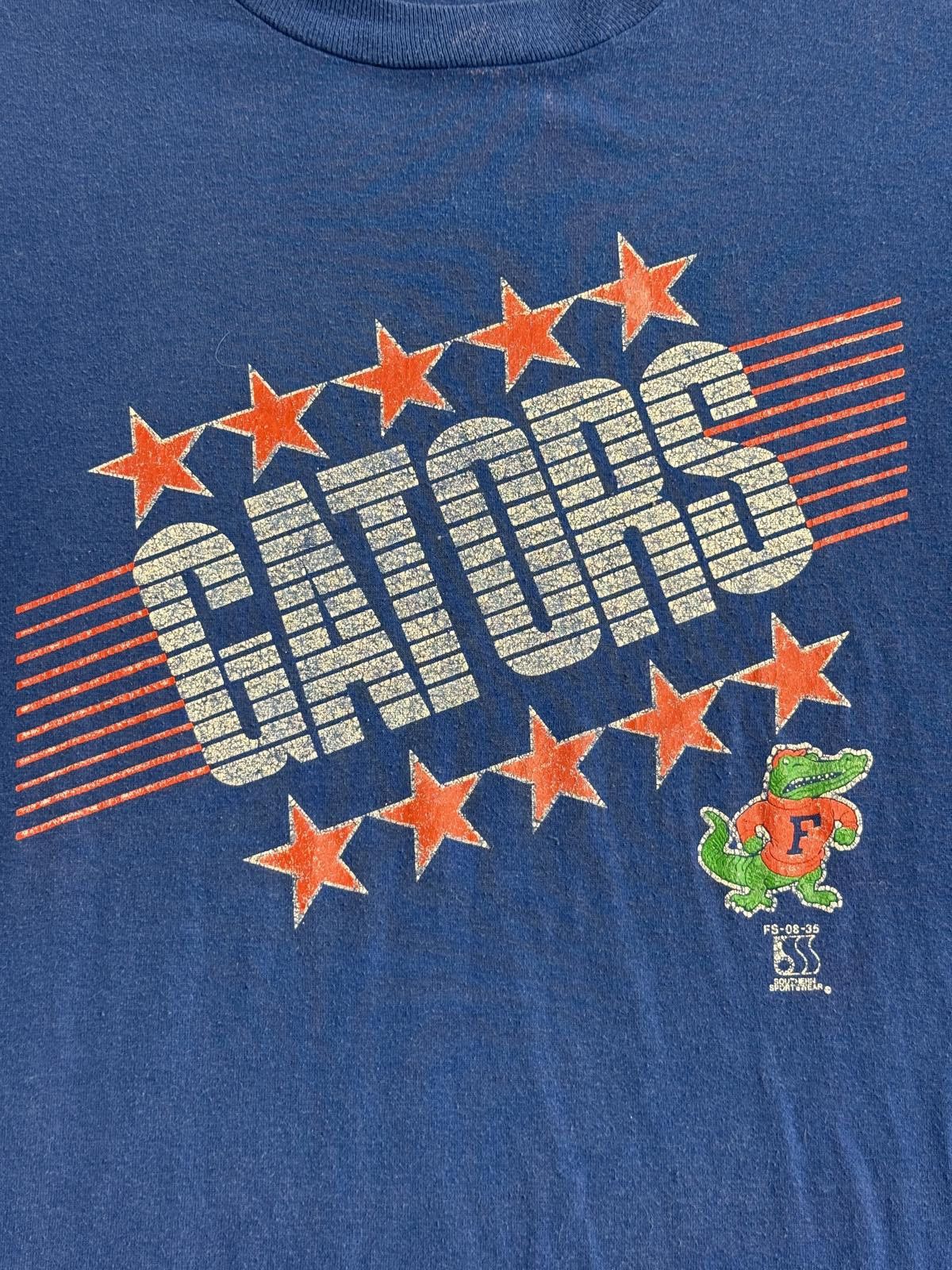 Jerzees Vintage University of Florida Gators 1980s T-shirt Sec XL Size US XL / EU 56 / 4 - 4 Thumbnail