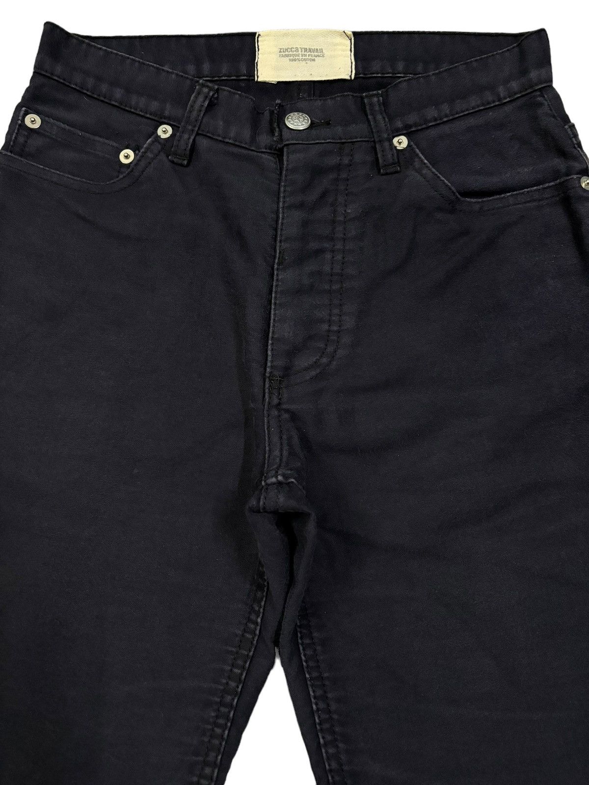 Zucca Zucca Travail by Issey Miyake Frayed Leg Short Pants Size 26" / US 2 / IT 38 - 5 Thumbnail