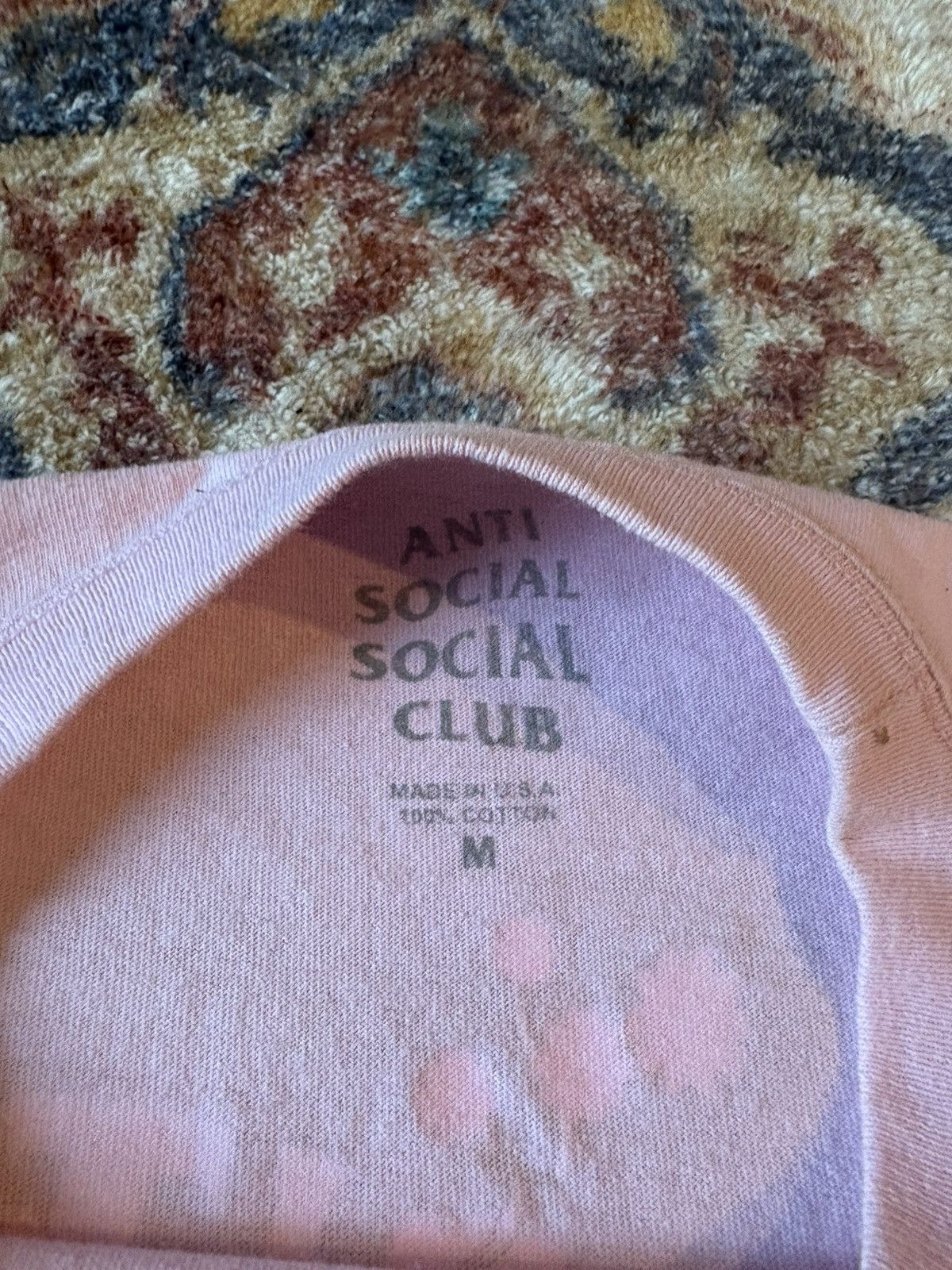 Anti Social Social Club Anti Social Social Club Floral Logo T-shirt Medium Size US M / EU 48-50 / 2 - 3 Thumbnail