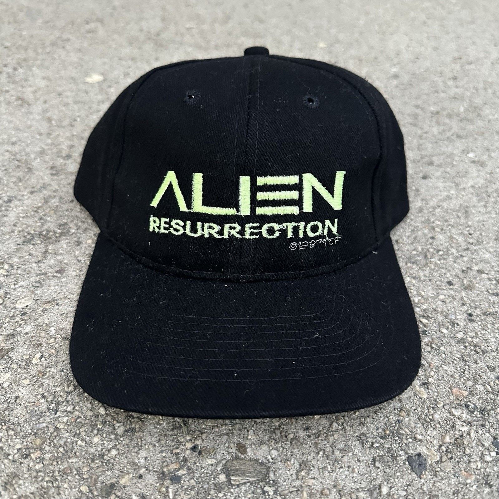 Vintage Vintage 1997 Alien Resurrection Movie Promo Snapback Hat Size ONE SIZE - 1 Thumbnail