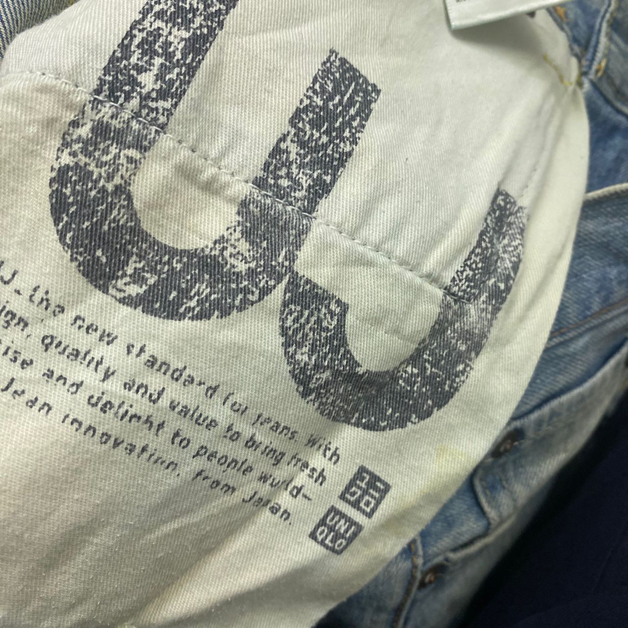 Uniqlo 💥Best Offer💥Vintage Uniqlo Jeans Distressed Denim Size US 29 - 18 Thumbnail