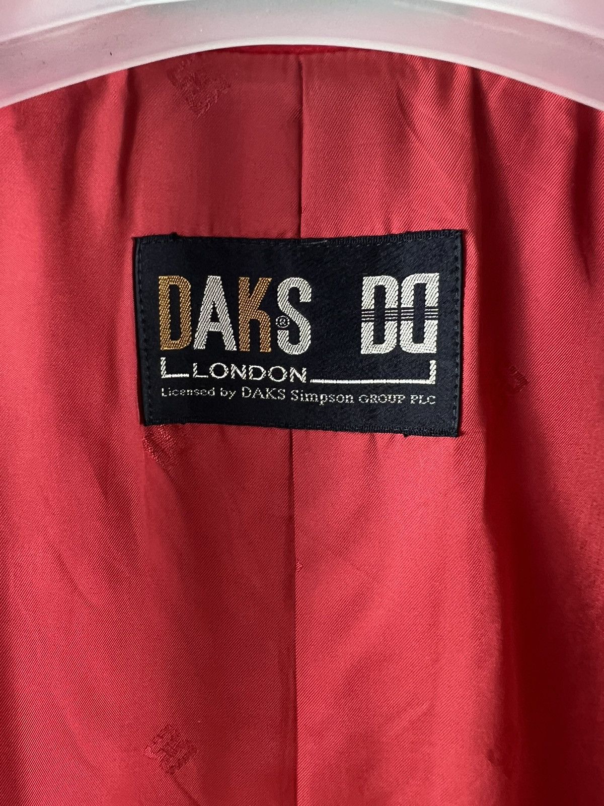 DAKS 🔥 Daks London Double Breasted in Red Size L / US 10 / IT 46 - 9 Thumbnail