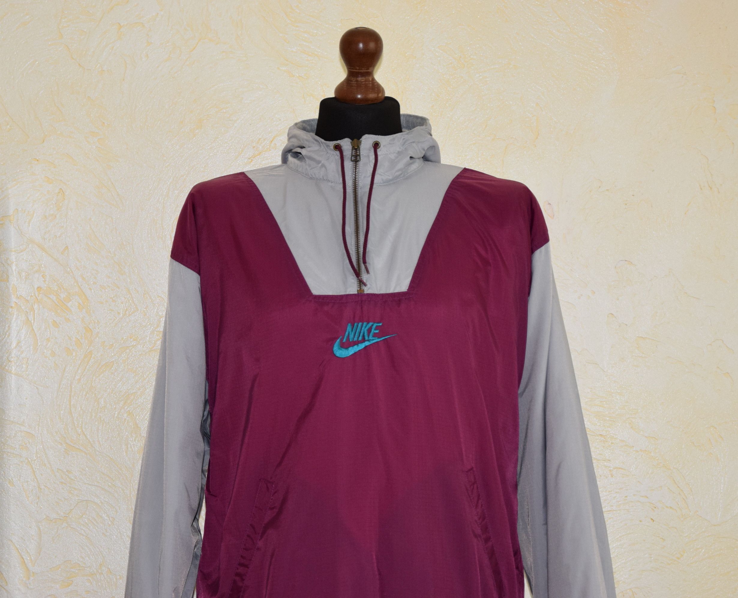 Nike RARE VINTAGE NIKE USA BEAVERTON OREGON OVERHEAD JACKET S Size US S / EU 44-46 / 1 - 4 Thumbnail