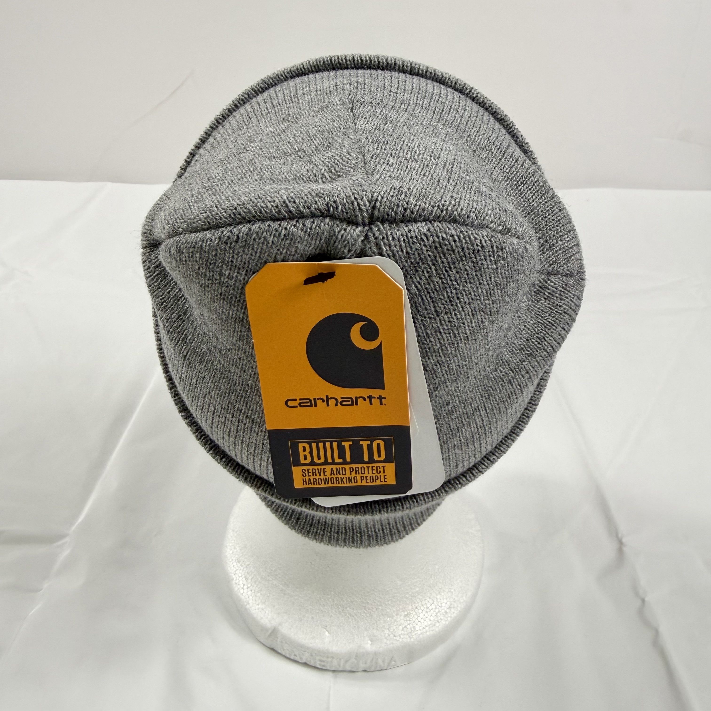 Carhartt Carhartt A18 Heather Gray Acrylic Watch Hat Beanie Logo Size ONE SIZE - 3 Thumbnail