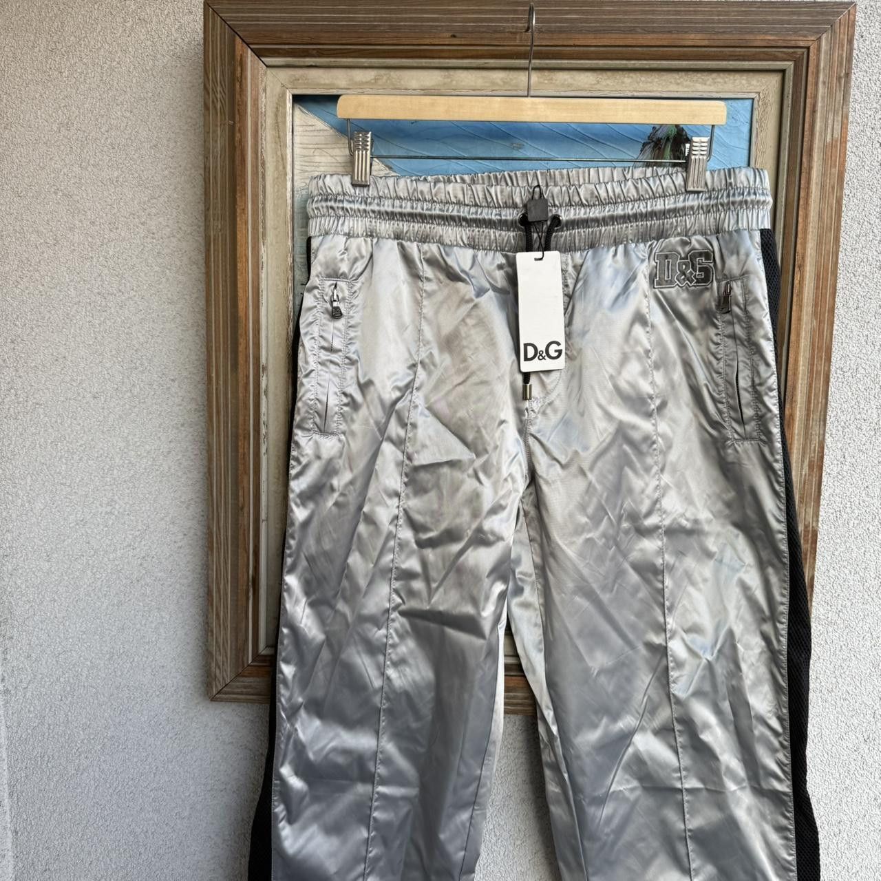 Dolce & Gabbana Dolce and Gabbana Trackpants Silver Brand New Size US 36 / EU 52 - 3 Thumbnail