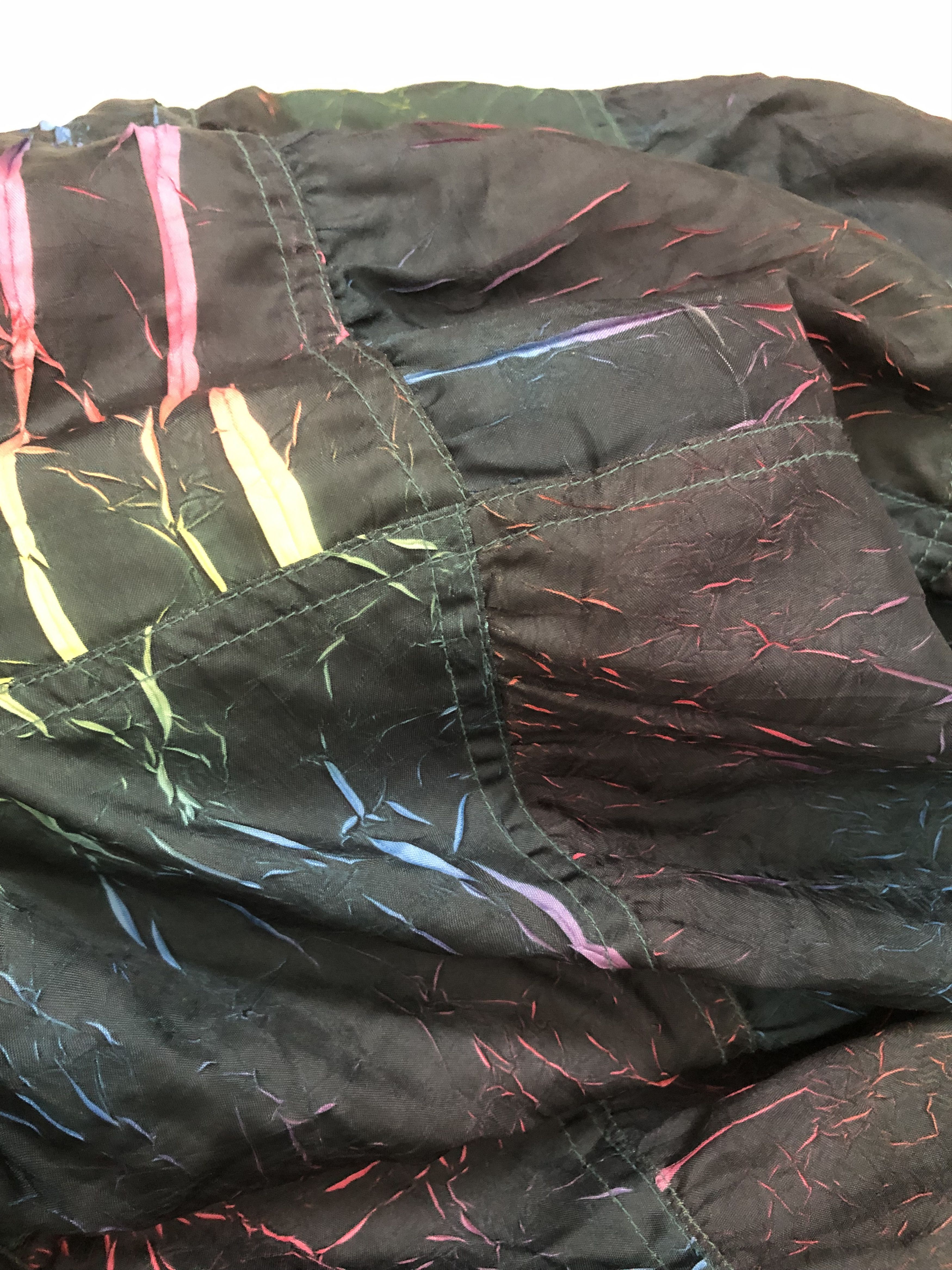 Andreluciano × Designer × Vintage Vintage 90s Andreluciano Black Scratched Design Size L / US 10 / IT 46 - 15 Thumbnail