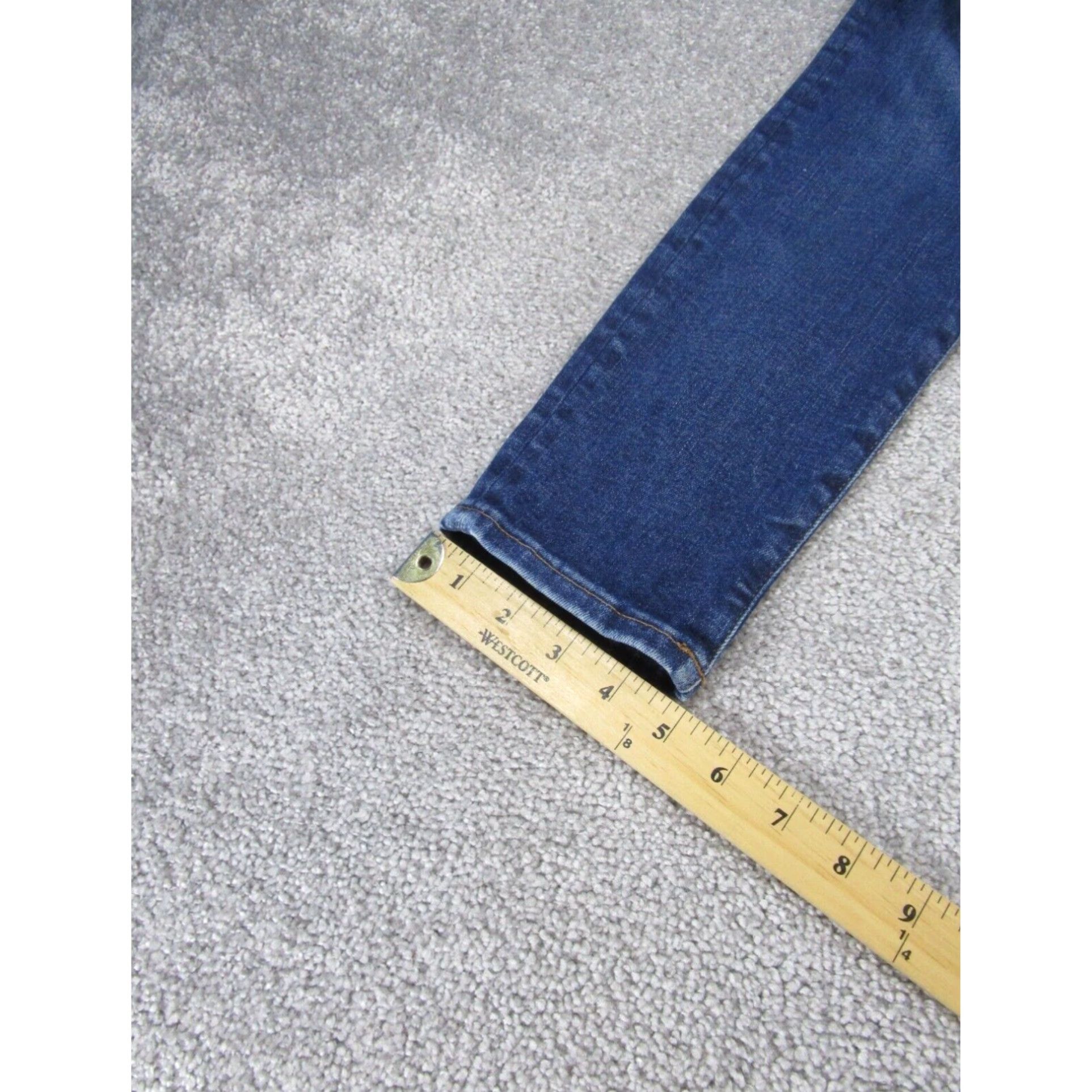 Madewell Madewell Womens Curvy Skinny Jeans Dark Wash Extra Large XL Size 42" / US 20 - 6 Thumbnail