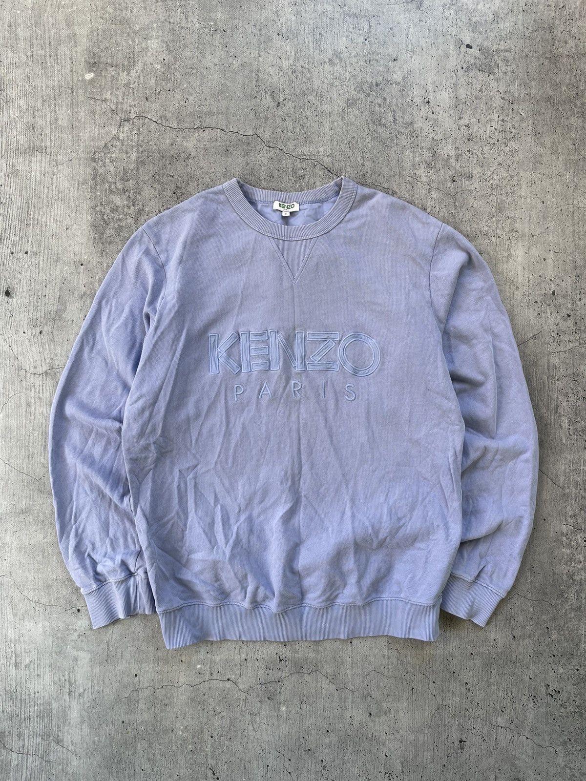 Japanese Brand × Kenzo Kenzo sweatshirt big logo luxury designer streetwear Size US S / EU 44-46 / 1 - 1 Thumbnail