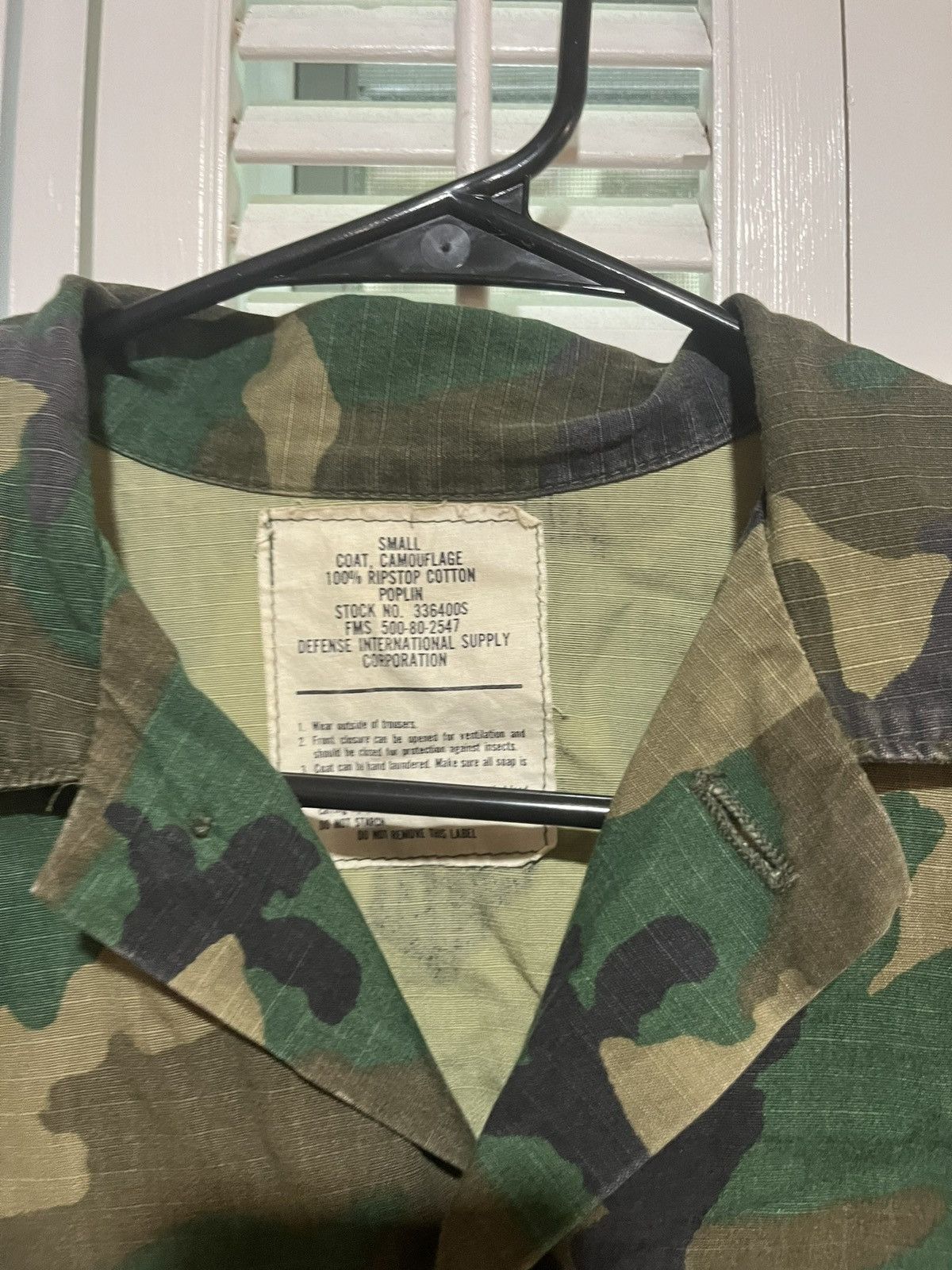 Vintage 1990s Woodland camo army jacket Size US M / EU 48-50 / 2 - 3 Thumbnail