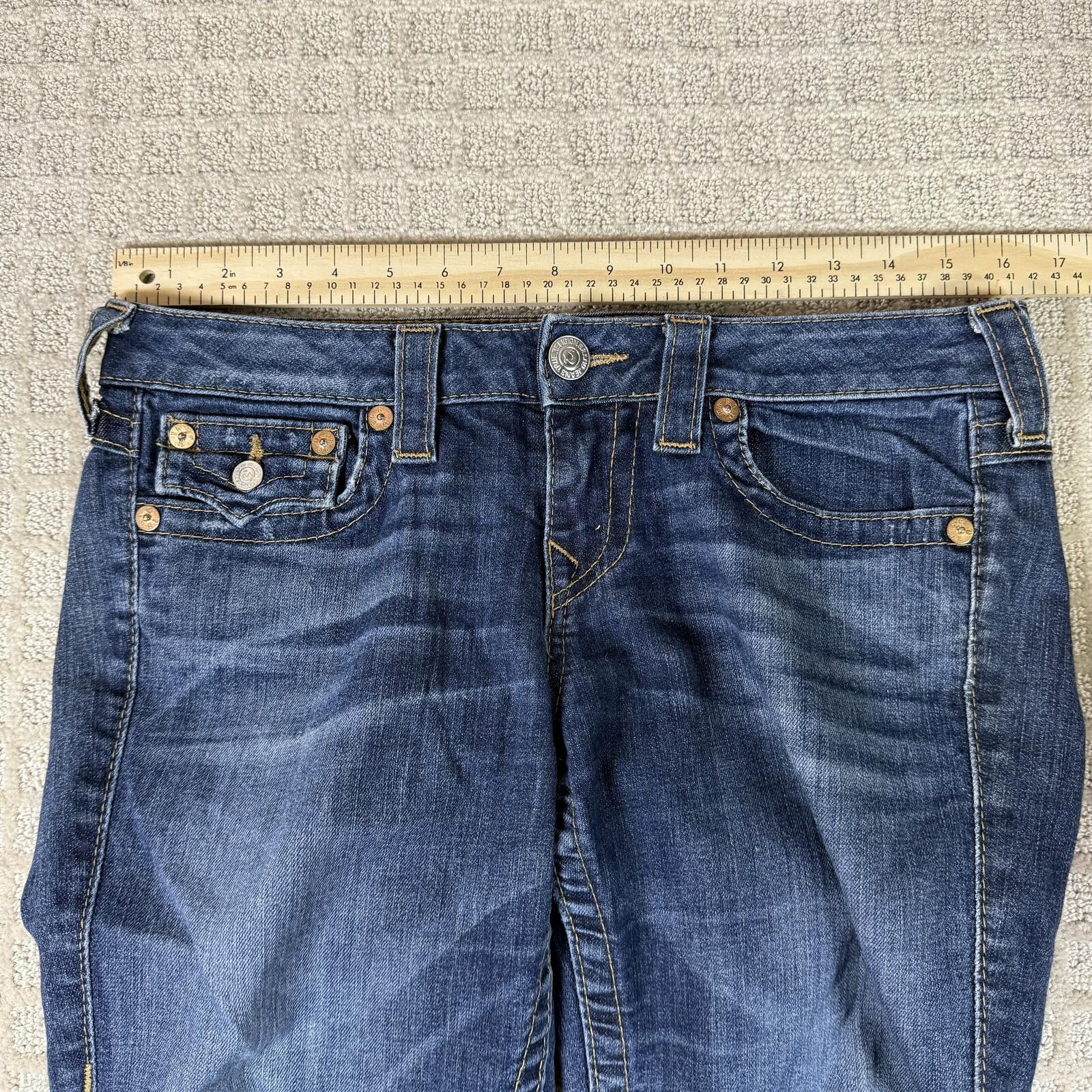True Religion True Religion Bootcut Jeans Size 29 Women Size 29" - 4 Thumbnail