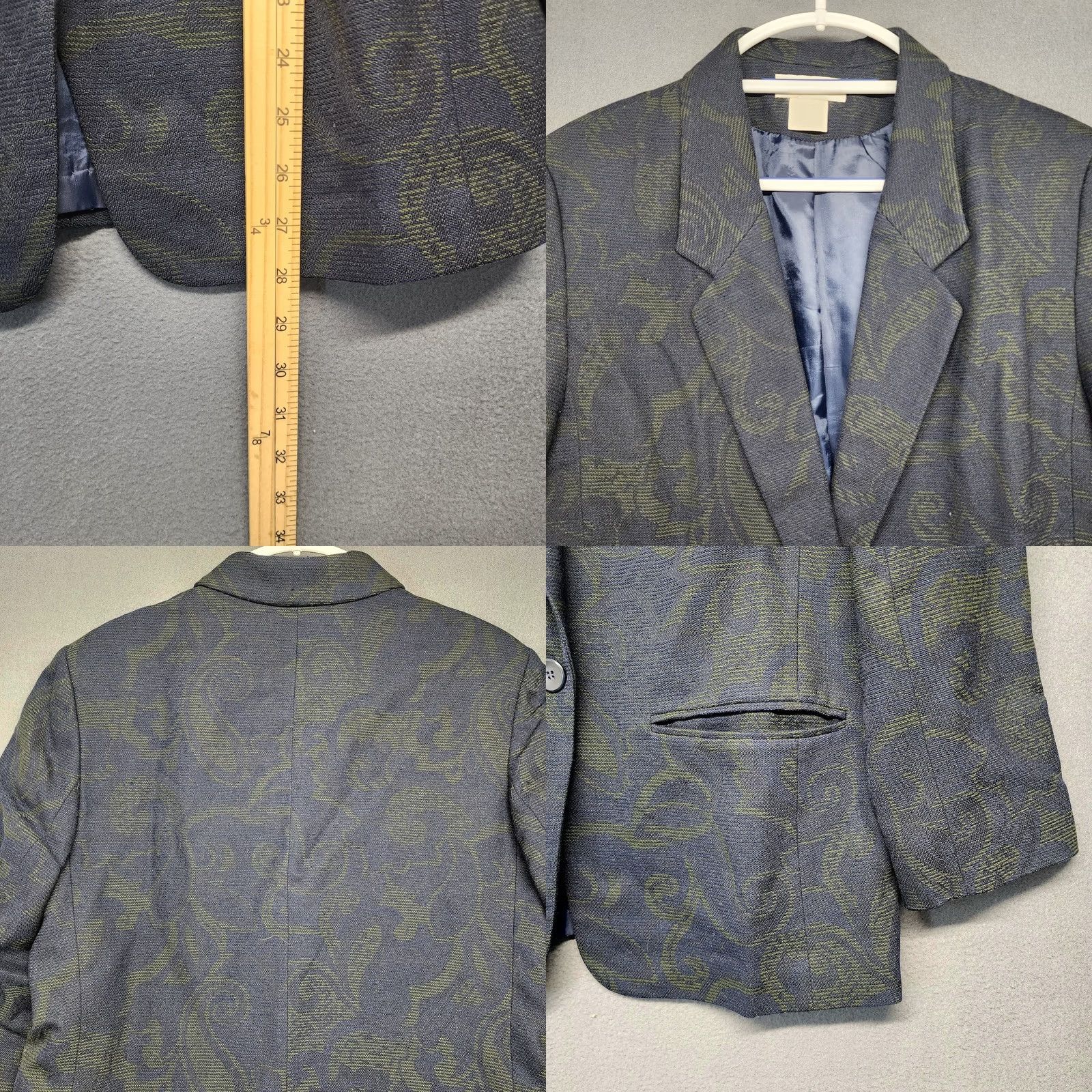 Pendleton Pendleton Skirt Set Womens 8 Blue Green Paisley Lined Wool Blend Classic Size 30" / US 8 / IT 44 - 8 Thumbnail