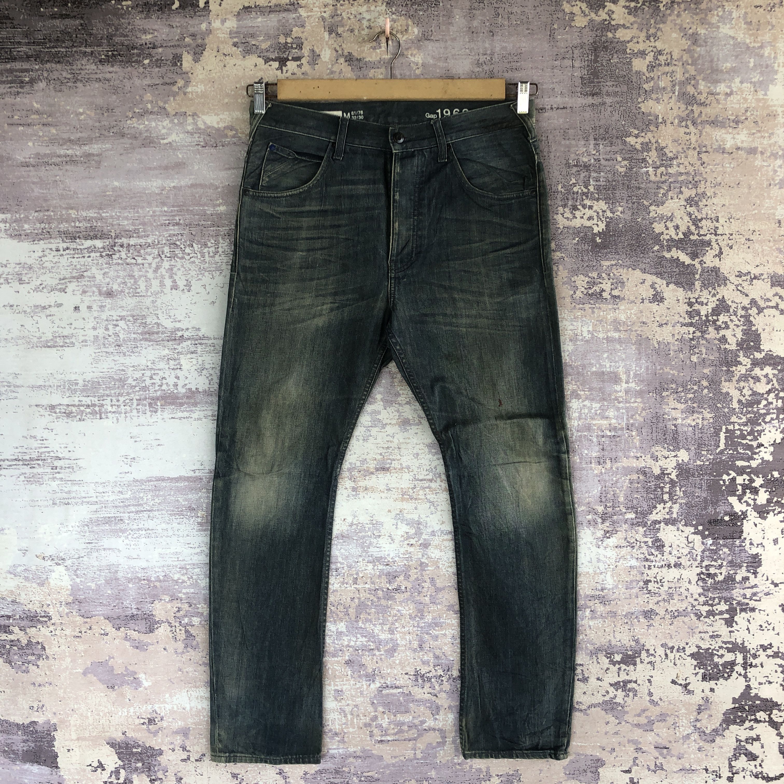 Gap Vintage 90s GAP Jeans Dirty GAP 1969 Denim Pants Size US 34 / EU 50 - 1 Thumbnail