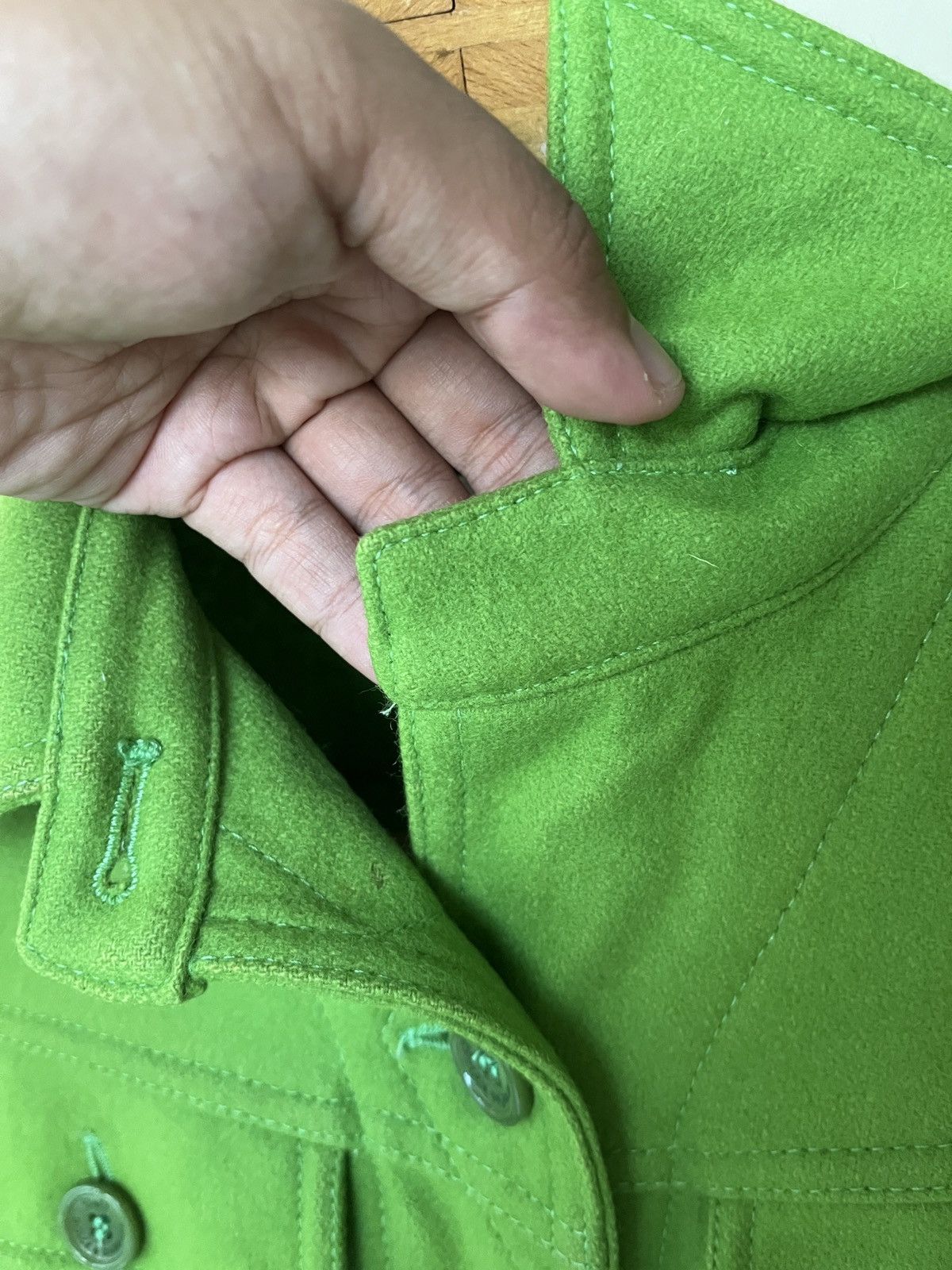 Dolce & Gabbana Dolce & Gabbana Green Neon Wool Jacket Size XS / US 0-2 / IT 36-38 - 7 Thumbnail