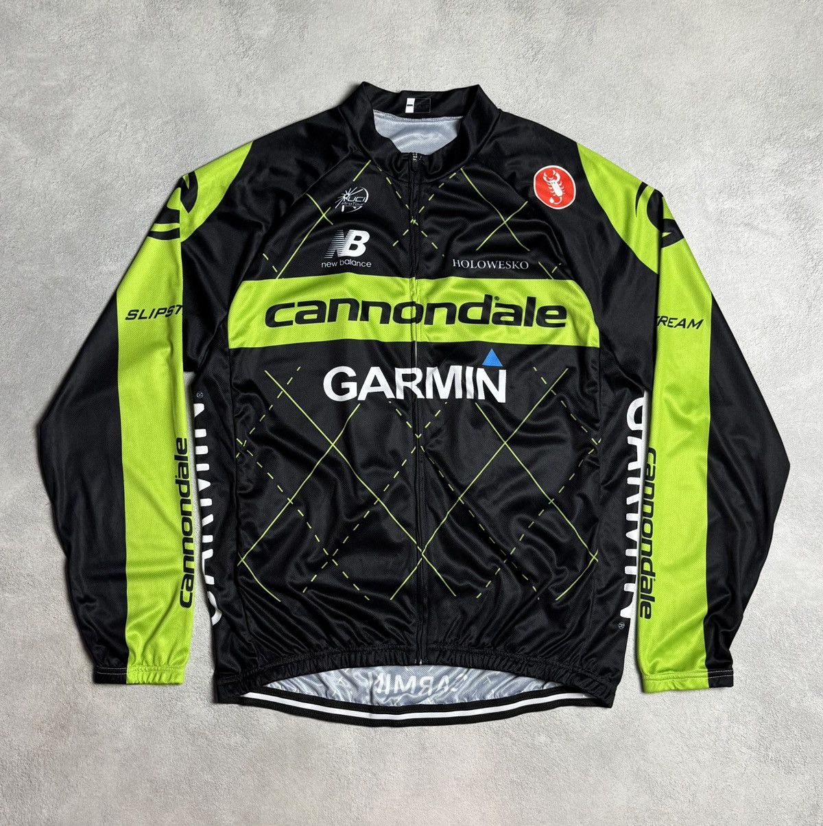 Vintage Cannondale Garmin Bike Shirt Cycling Jersey Long Sleeve Size US XL / EU 56 / 4 - 1 Thumbnail