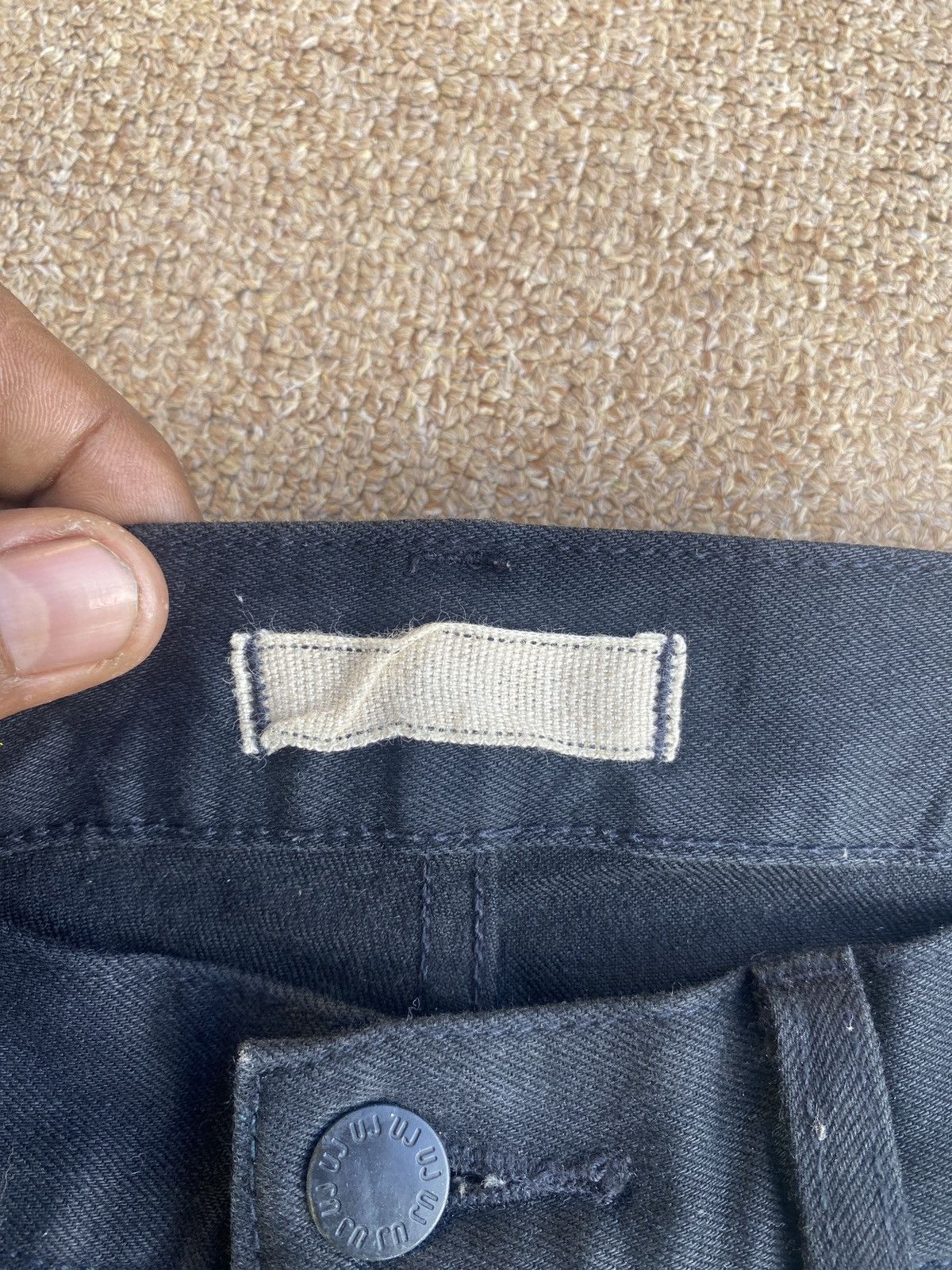 14th Addiction × Jun Takahashi × Uniqlo Vintage uniqlo super black skiny denim Size US 32 / EU 48 - 6 Thumbnail