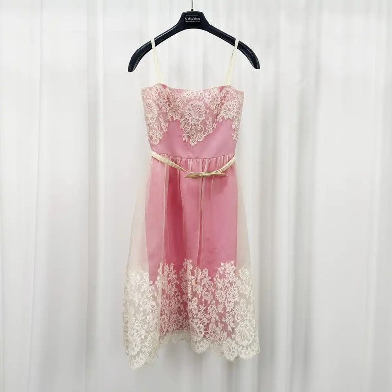 Valentino Valentino Pink Silk Floral Summer Dress 0089 Size M / US 6-8 / IT 42-44 - 1 Thumbnail