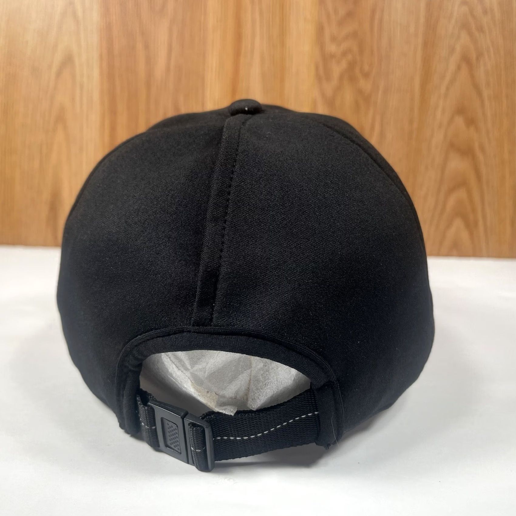 Vintage Unbranded Hat Adult Solid Black Adjustable StrapBack Baseball Cap Size ONE SIZE - 5 Thumbnail