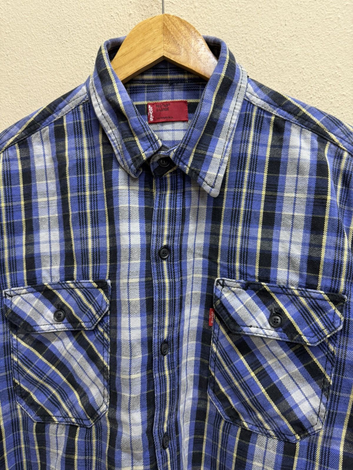 Levi's Vintage Clothing × Vintage Vintage Levi Strauss Japan co.Ltd Flannel Shirt Size US L / EU 52-54 / 3 - 16 Thumbnail