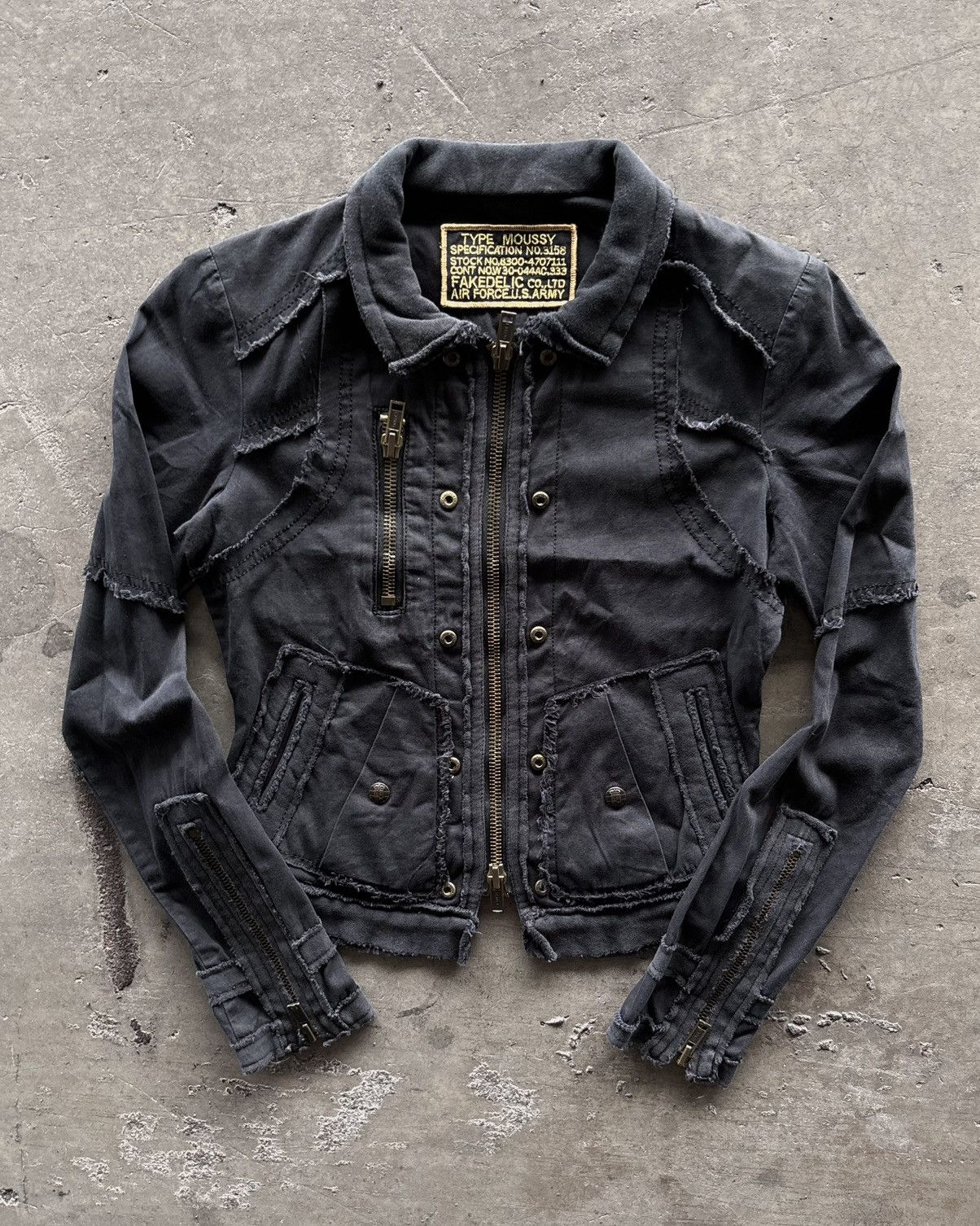 Japanese Brand Mousy Bondage Avant Garden Jacket Size US S / EU 44-46 / 1 - 1 Thumbnail