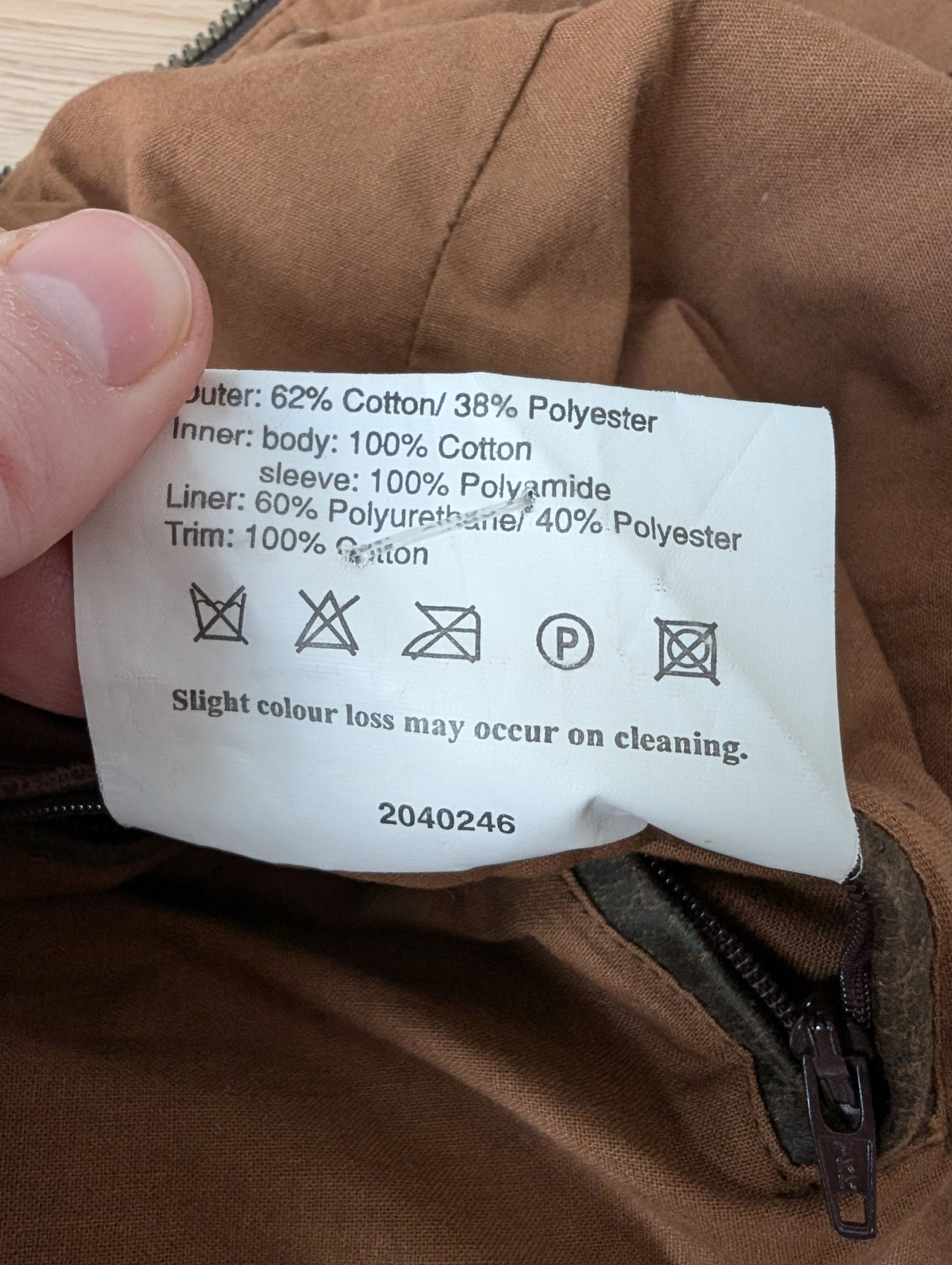 Barbour Barbour L1880 Weather-Worked Utility Waterproof Jacket Size L / US 10 / IT 46 - 11 Thumbnail