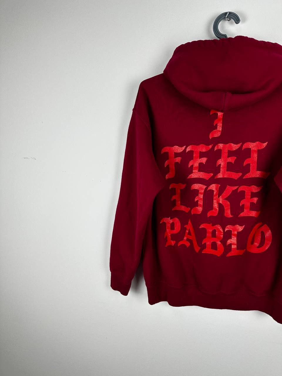 Kanye West × Vintage Iconic I Feel Like Pablo Red Streetwear Hoodie Size M Size US M / EU 48-50 / 2 - 7 Thumbnail