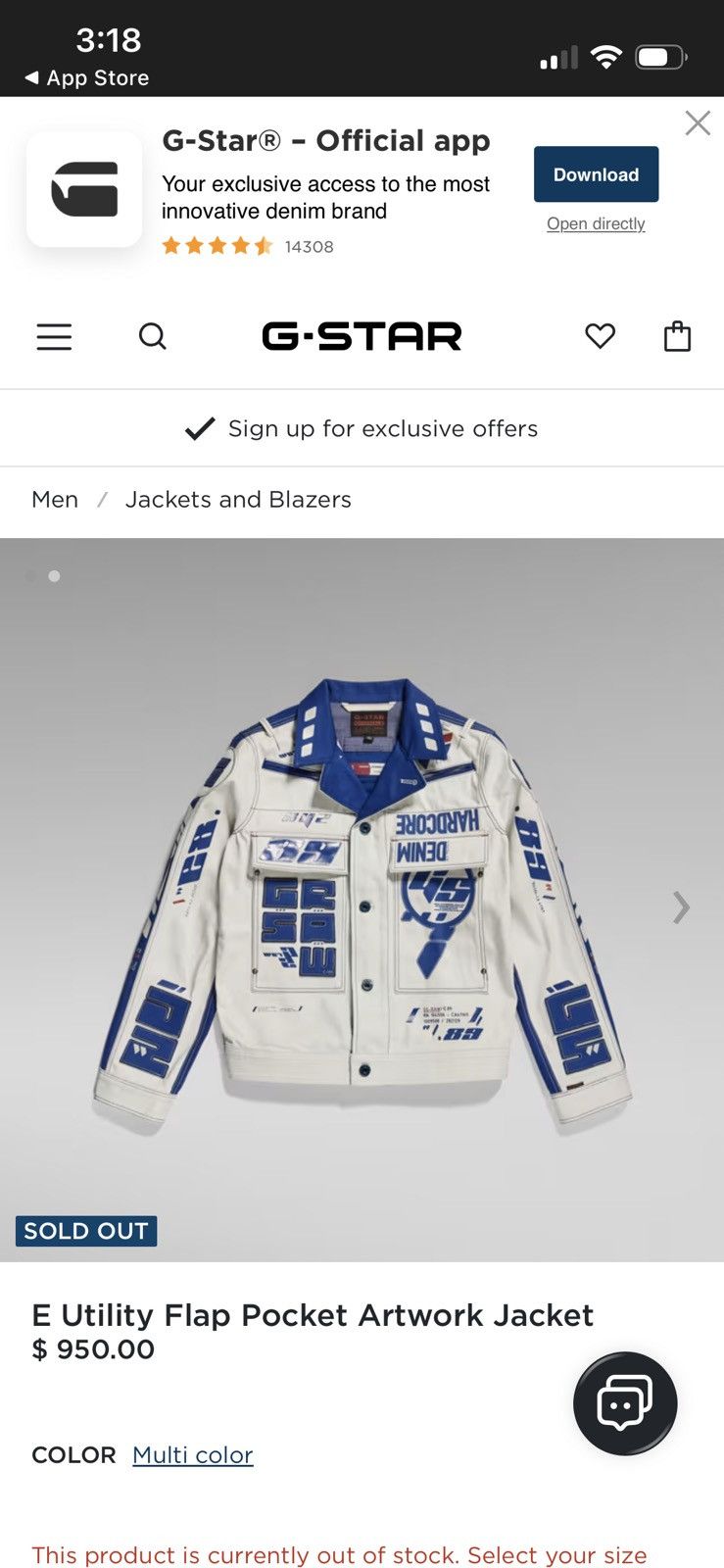 G-Star G-Star RAW Exclusives Biker Jacket Limited Edition 2023 Size US M / EU 48-50 / 2 - 5 Thumbnail