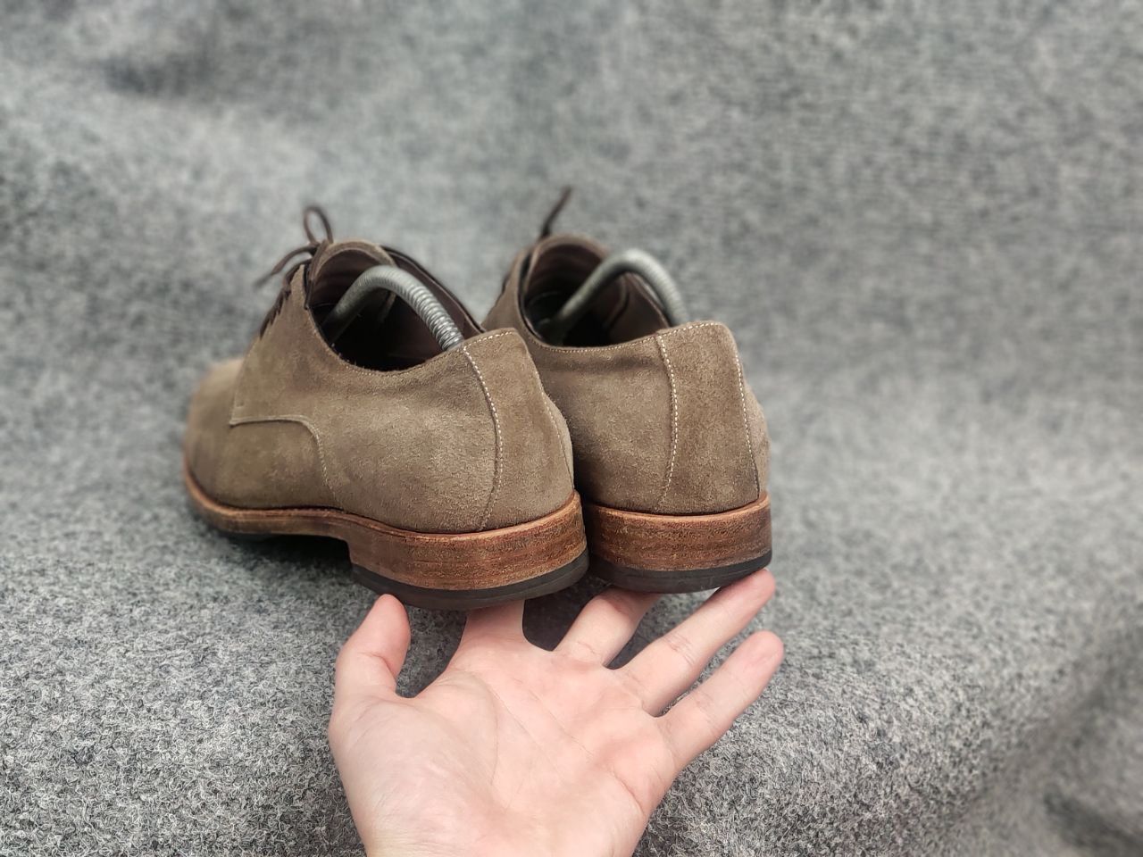 Windsor Smith Windsor. Design suede derby Lace up Casual Classic Shoes Size US 9.5 / EU 42-43 - 14 Thumbnail