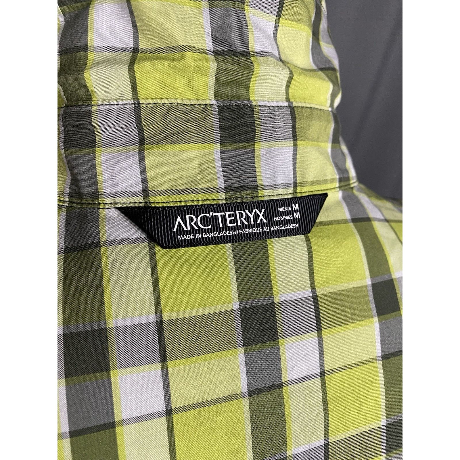 Arc'teryx MINT! Arc'Teryx Men' Green Checked Short Sleeve Shirt Size M Size US M / EU 48-50 / 2 - 10 Thumbnail