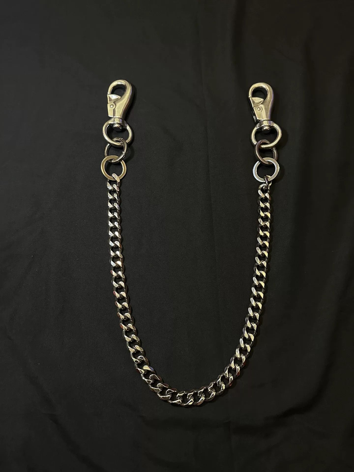 Vintage Vintage Thick Cuban Link Pants Chain Size ONE SIZE - 1 Thumbnail