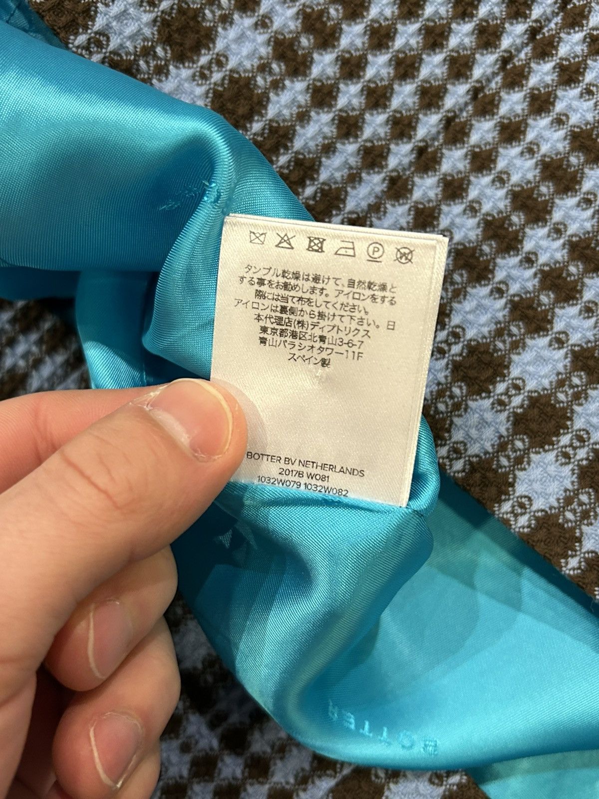 BOTTER Botter Multicolor Carribean Check Wool Overshirt Size US L / EU 52-54 / 3 - 7 Thumbnail