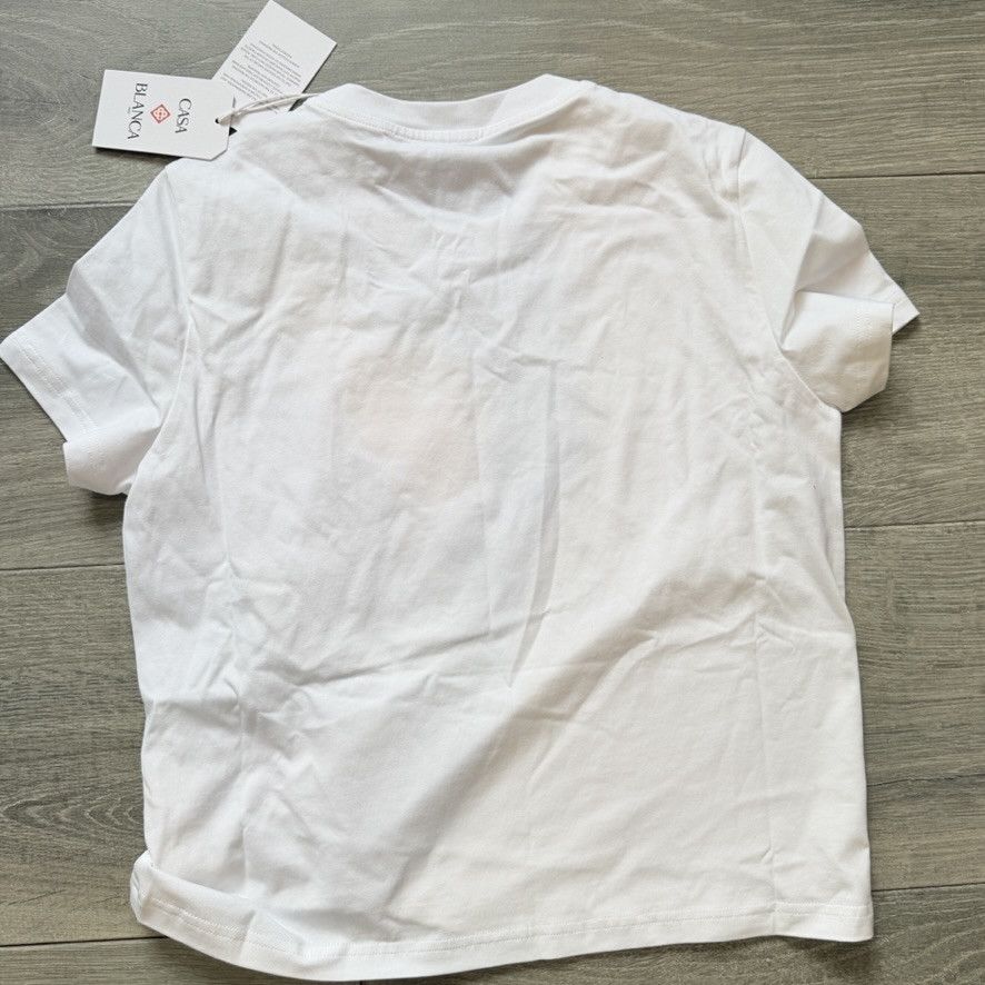Casablanca Montaigne Sportif Fitted T-Shirt Size L / US 10 / IT 46 - 5 Thumbnail