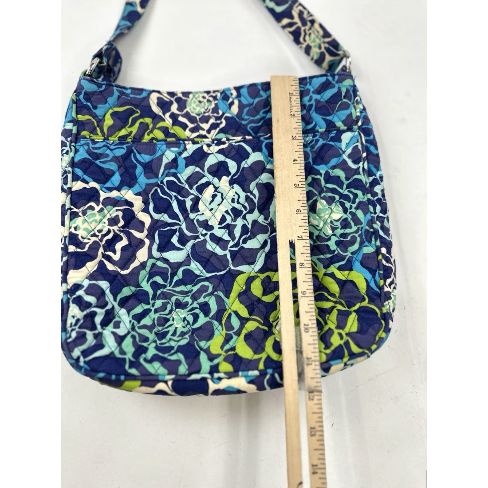 Vera Bradley Vera Bradley Crossbody Bag Katalina Blues Floral Quilted Multicolor Fabric Women's Bag Size ONE SIZE - 7 Thumbnail