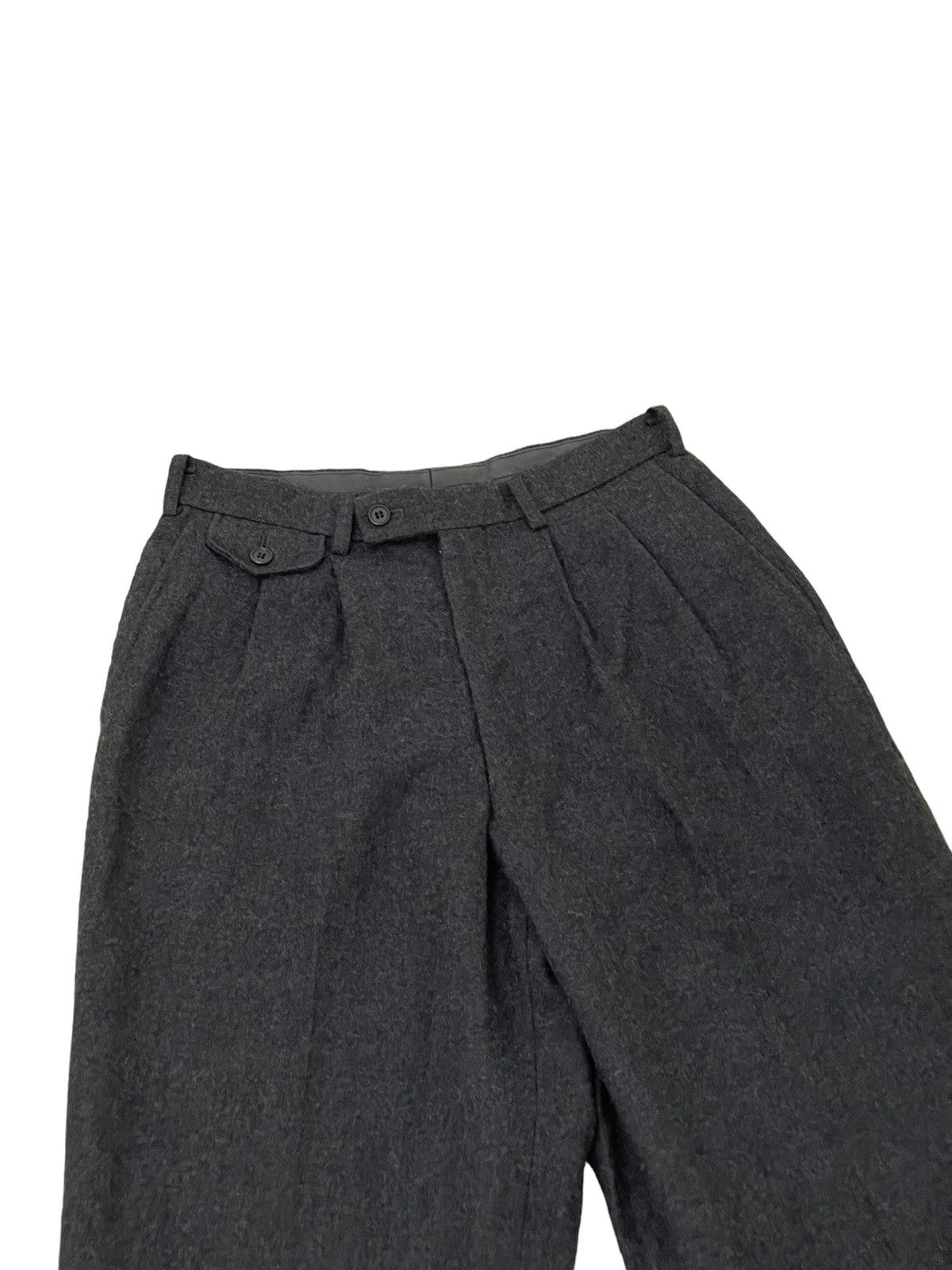 Japanese Brand Wide Baggy 90s Lecco Japan Wool Trouser 7🟦1 Size US 28 / EU 44 - 8 Thumbnail