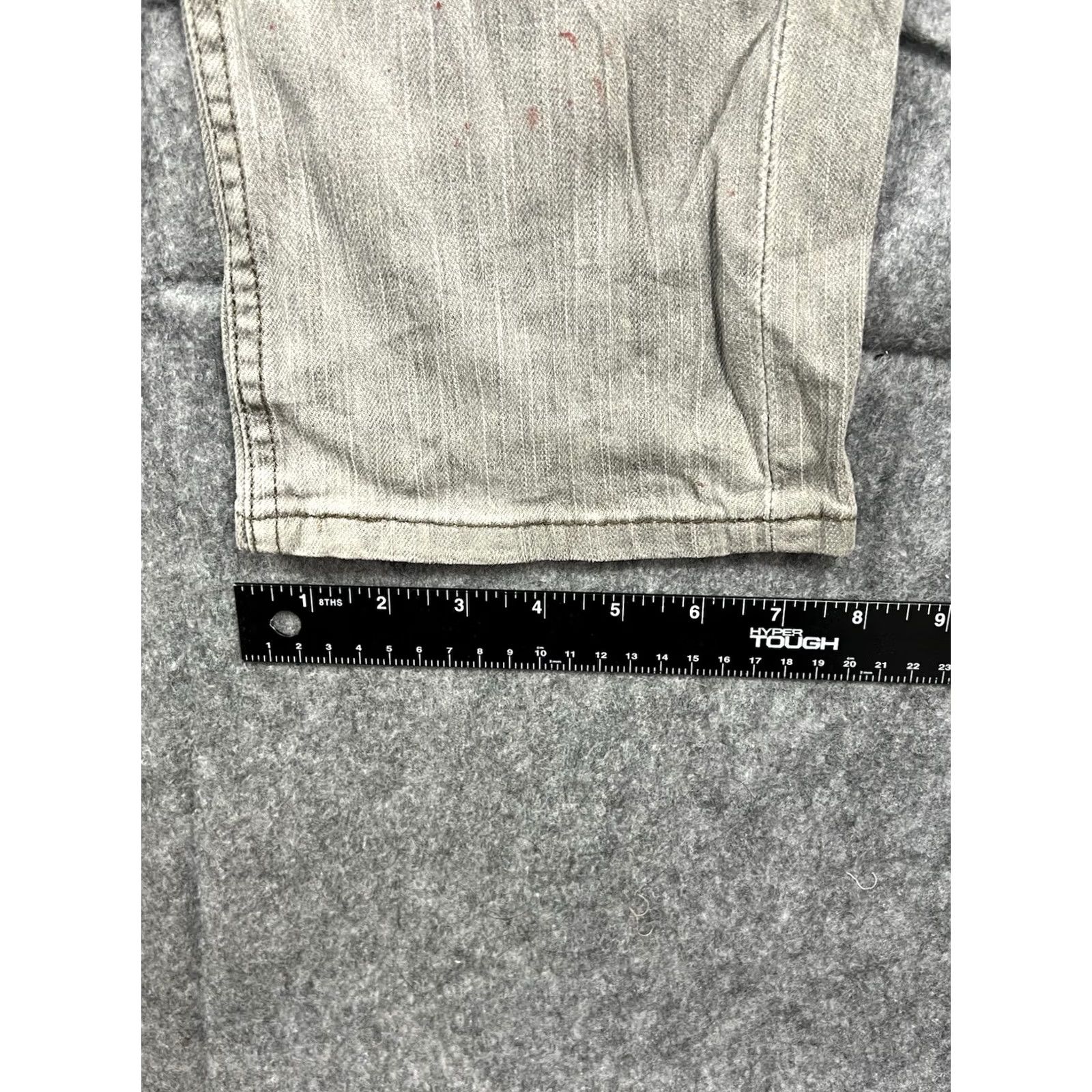 Levi's Levi's 511 Jeans Regular Men Denim Gray Light 34x32 5-Pocket Straight Distressed Vintage No N/A Size US 34 / EU 50 - 6 Thumbnail