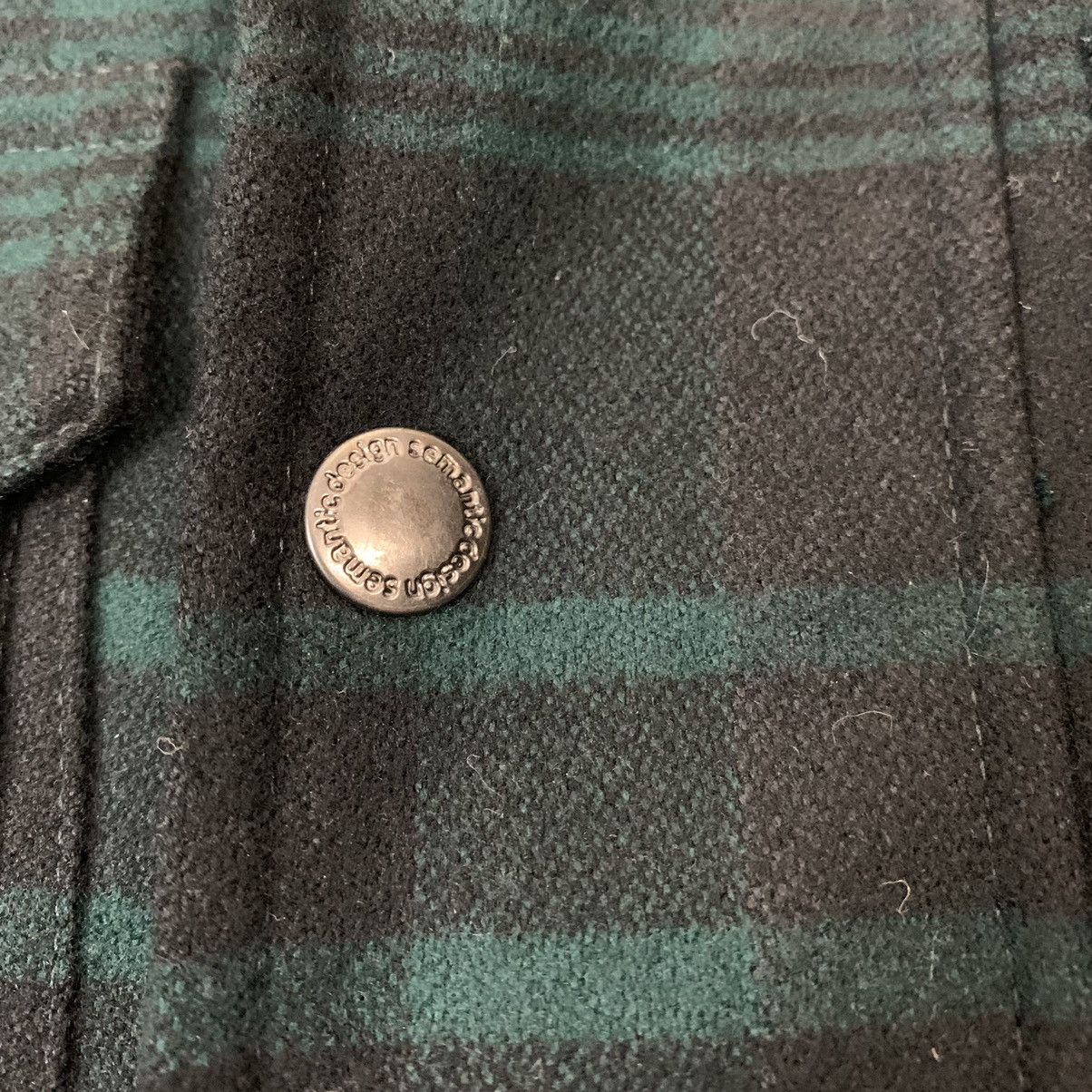 semanticdesign Semantic Design Plaid Tartan Double Zipper Jacket Size L / US 10 / IT 46 - 6 Thumbnail