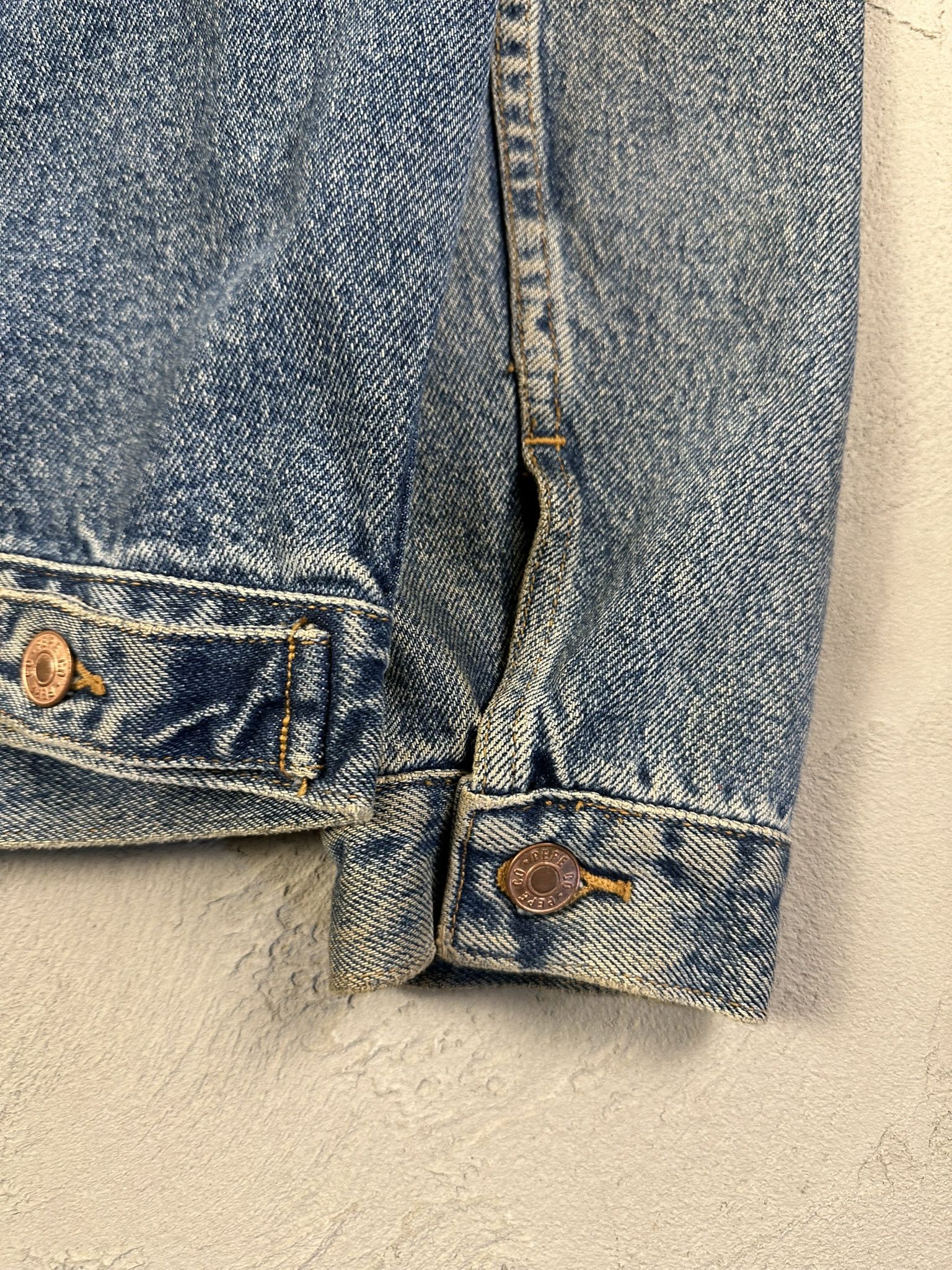 Vintage 90s Vintage Workwear Denim Trucker Jacket Size US M / EU 48-50 / 2 - 13 Thumbnail